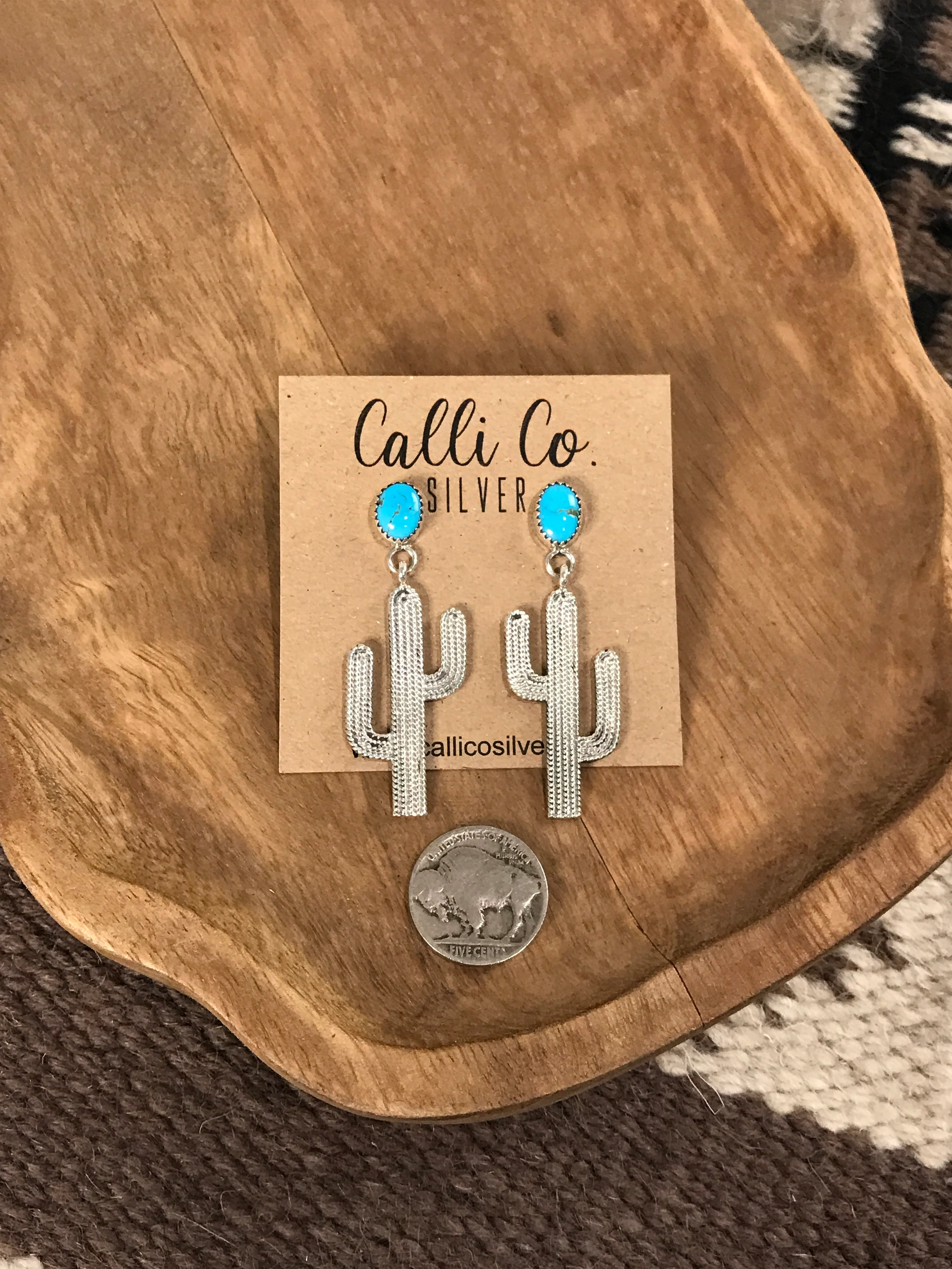 The Saguaro Dangle Earrings, 1 - Image 3
