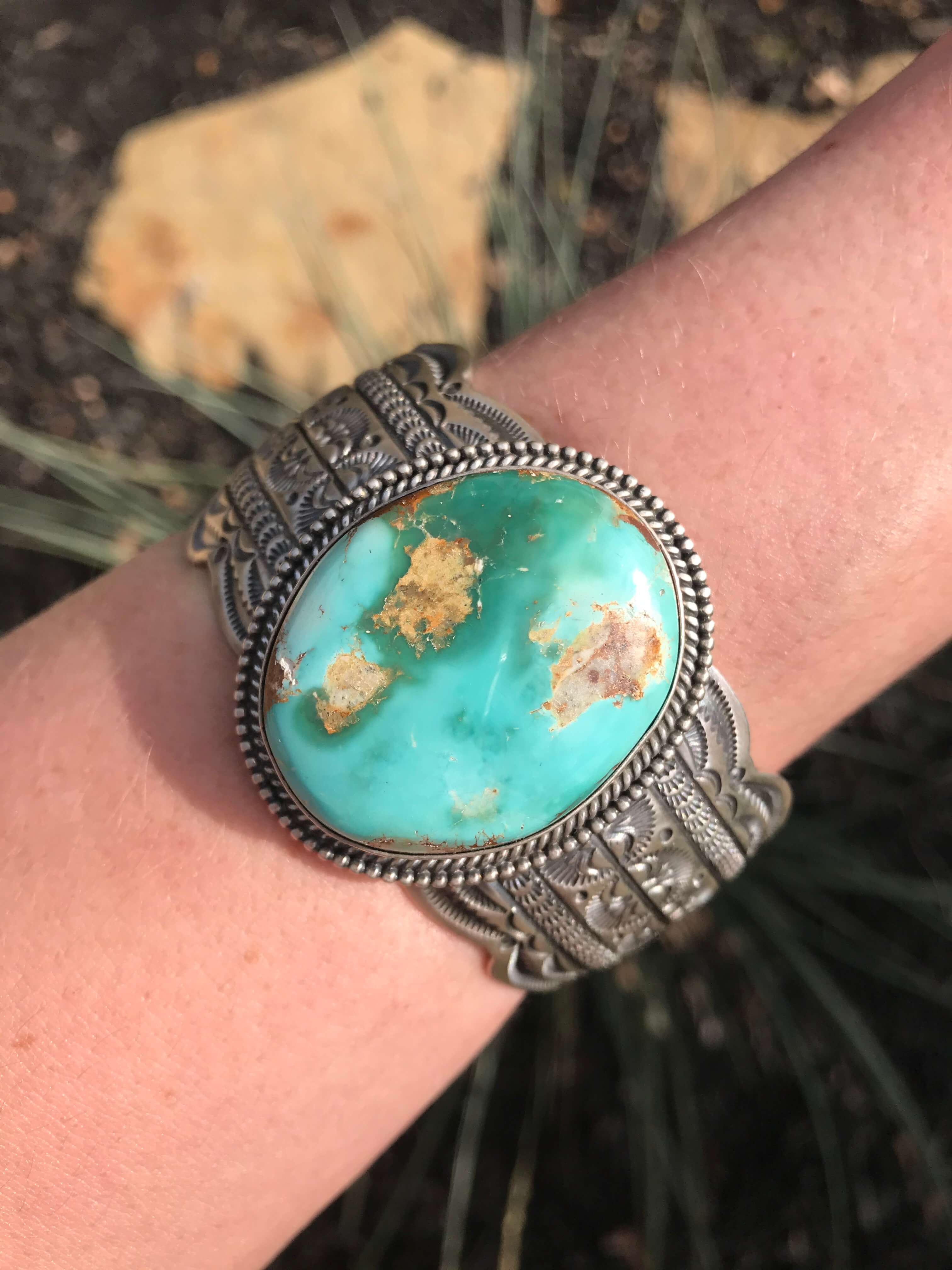 The Santorini Turquoise Cuff - Image 4