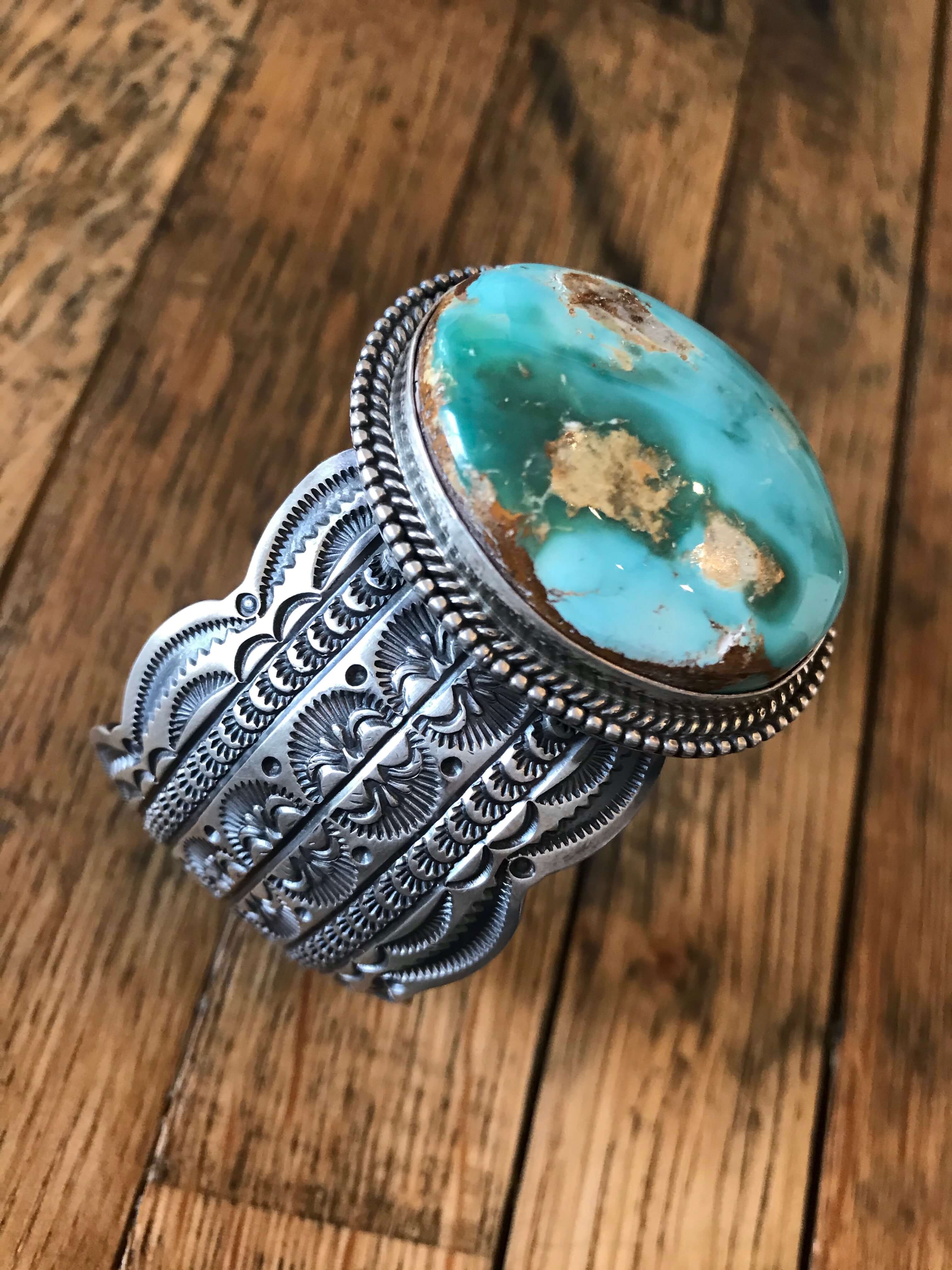 The Santorini Turquoise Cuff - Image 5