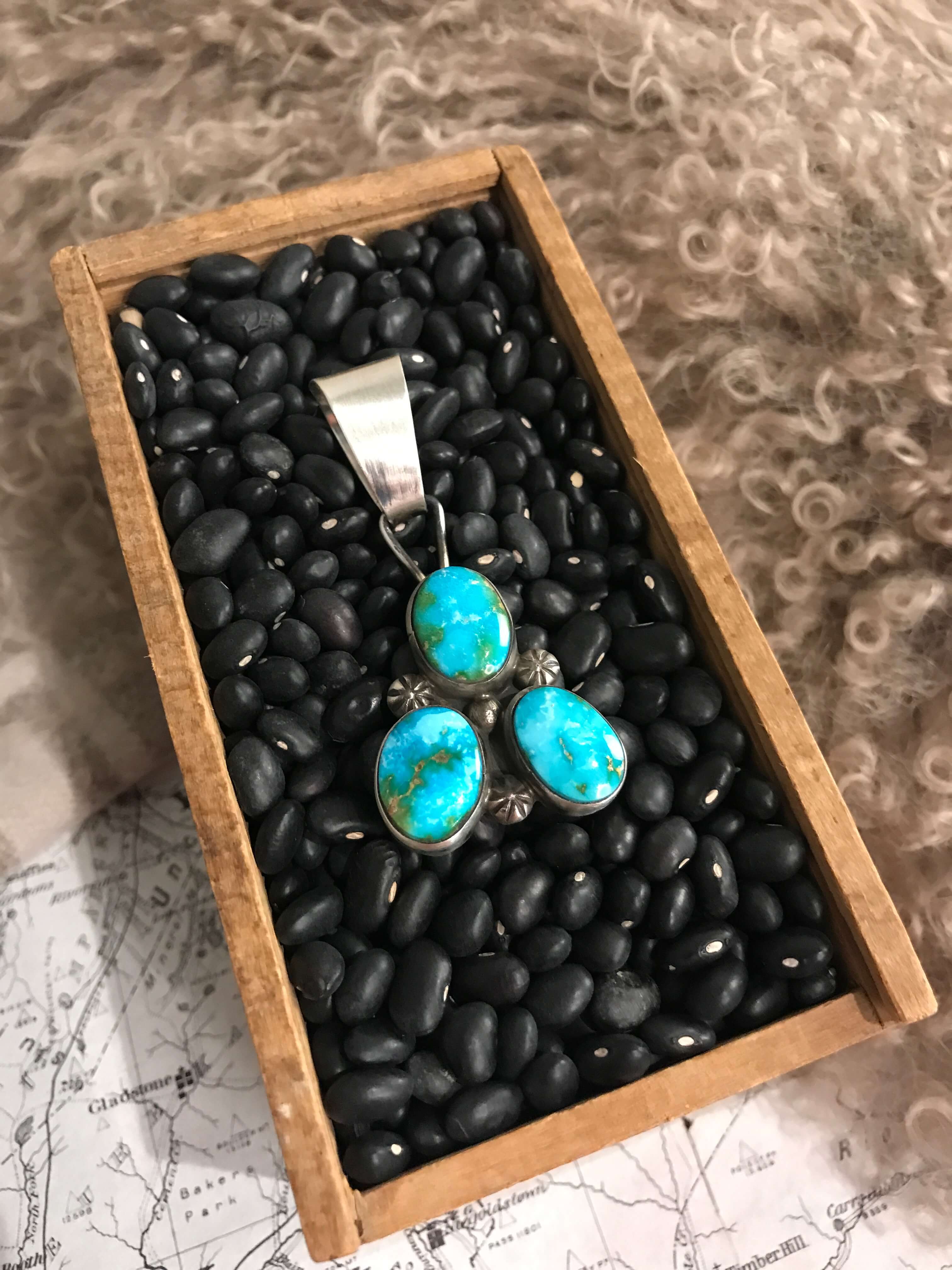 The Bane Turquoise Pendant, 1