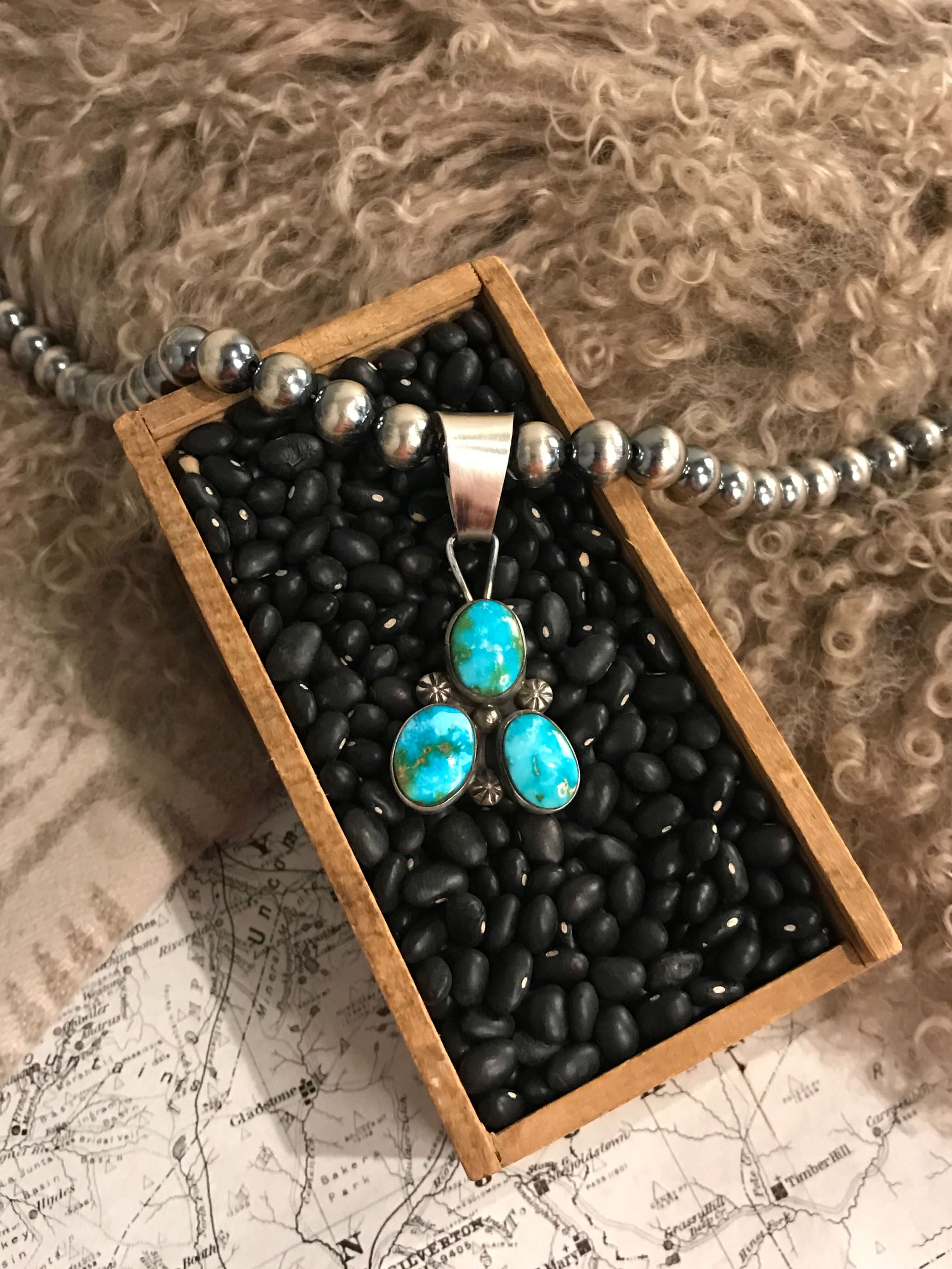 The Bane Turquoise Pendant, 1 - Image 4