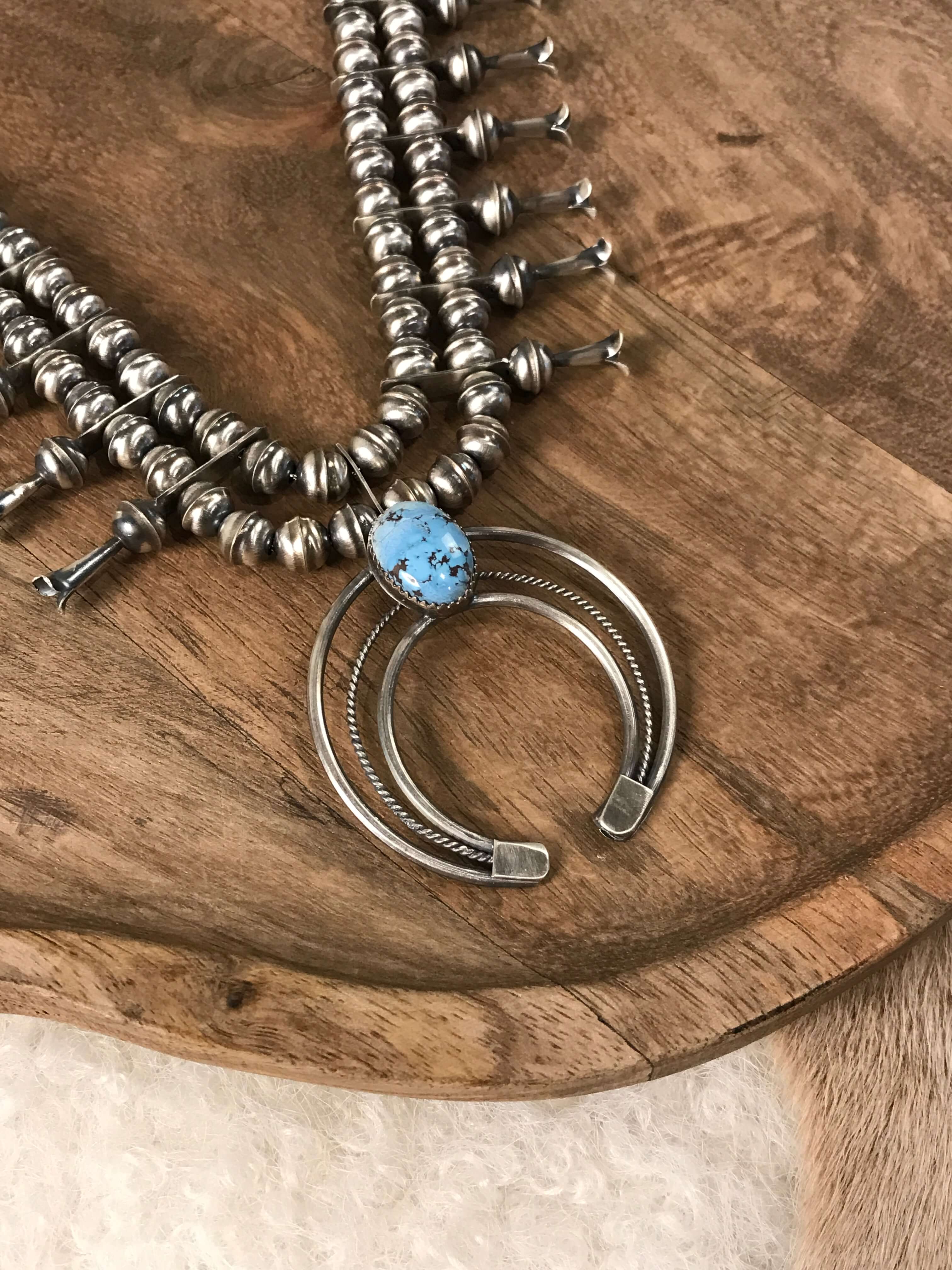 The Silverton Squash Blossom Necklace Set - Image 6