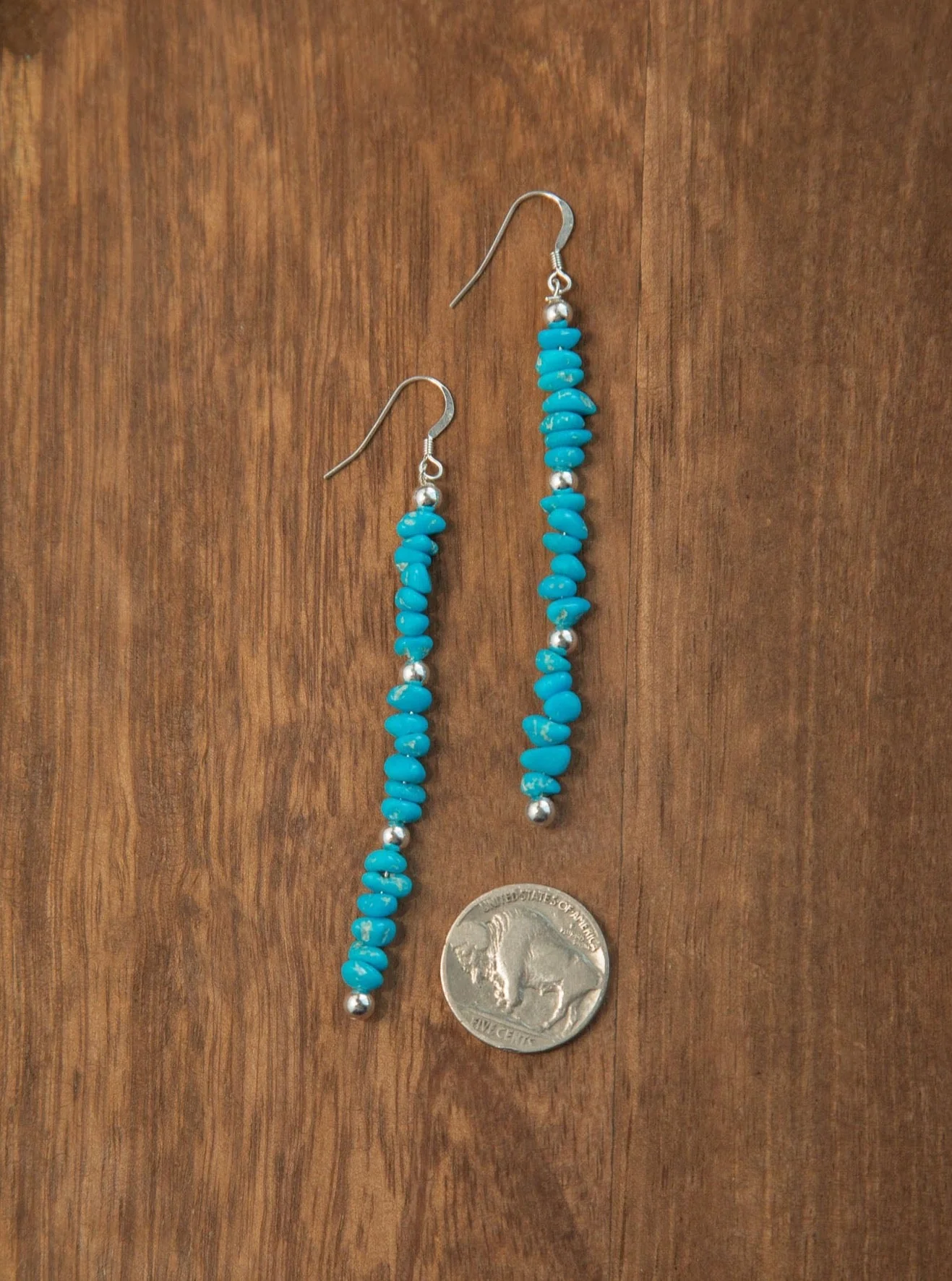 The Sleeping Beauty Drop Earrings - Image 2