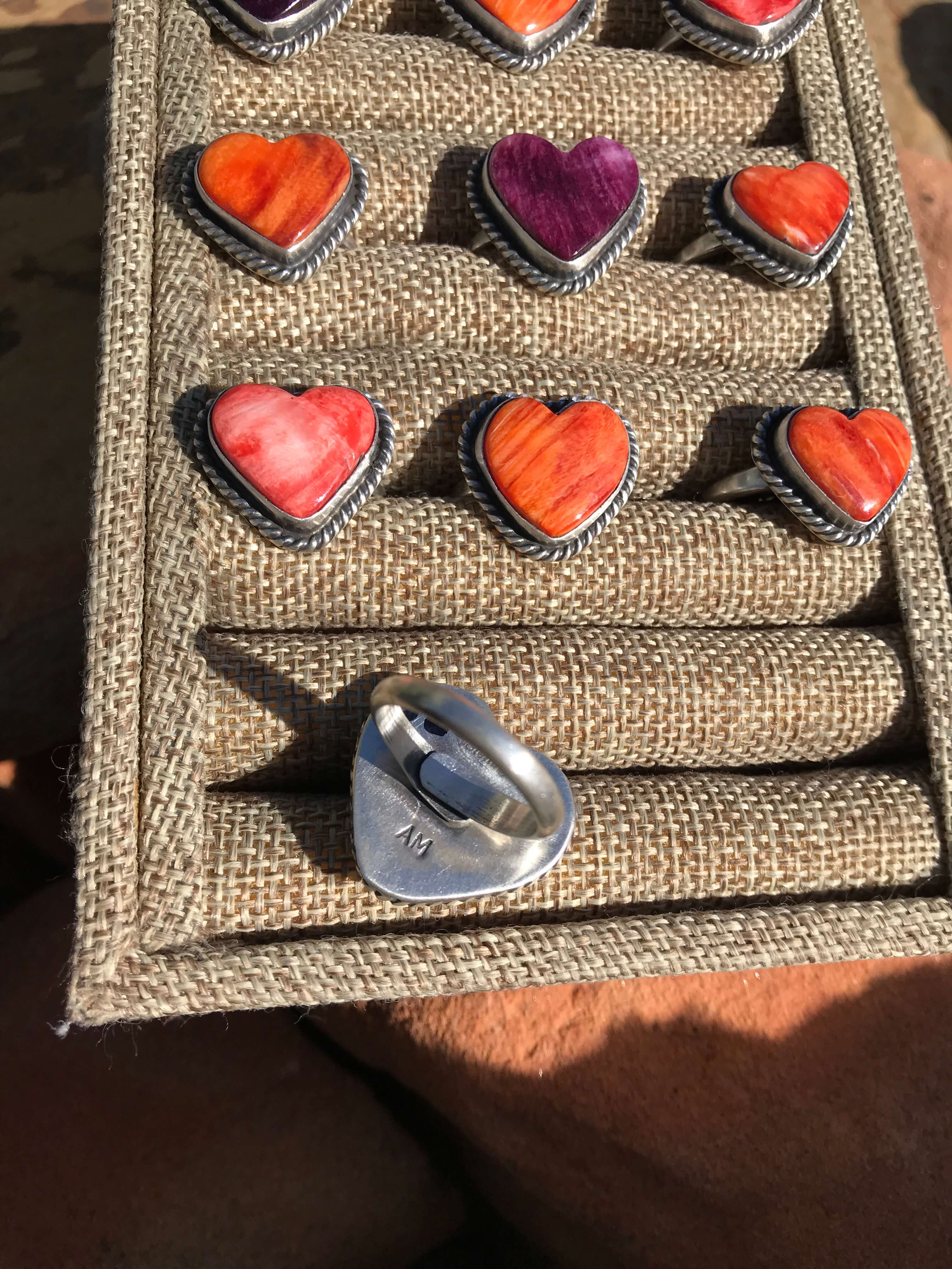 The Spiny Adjustable Heart Rings - Image 4