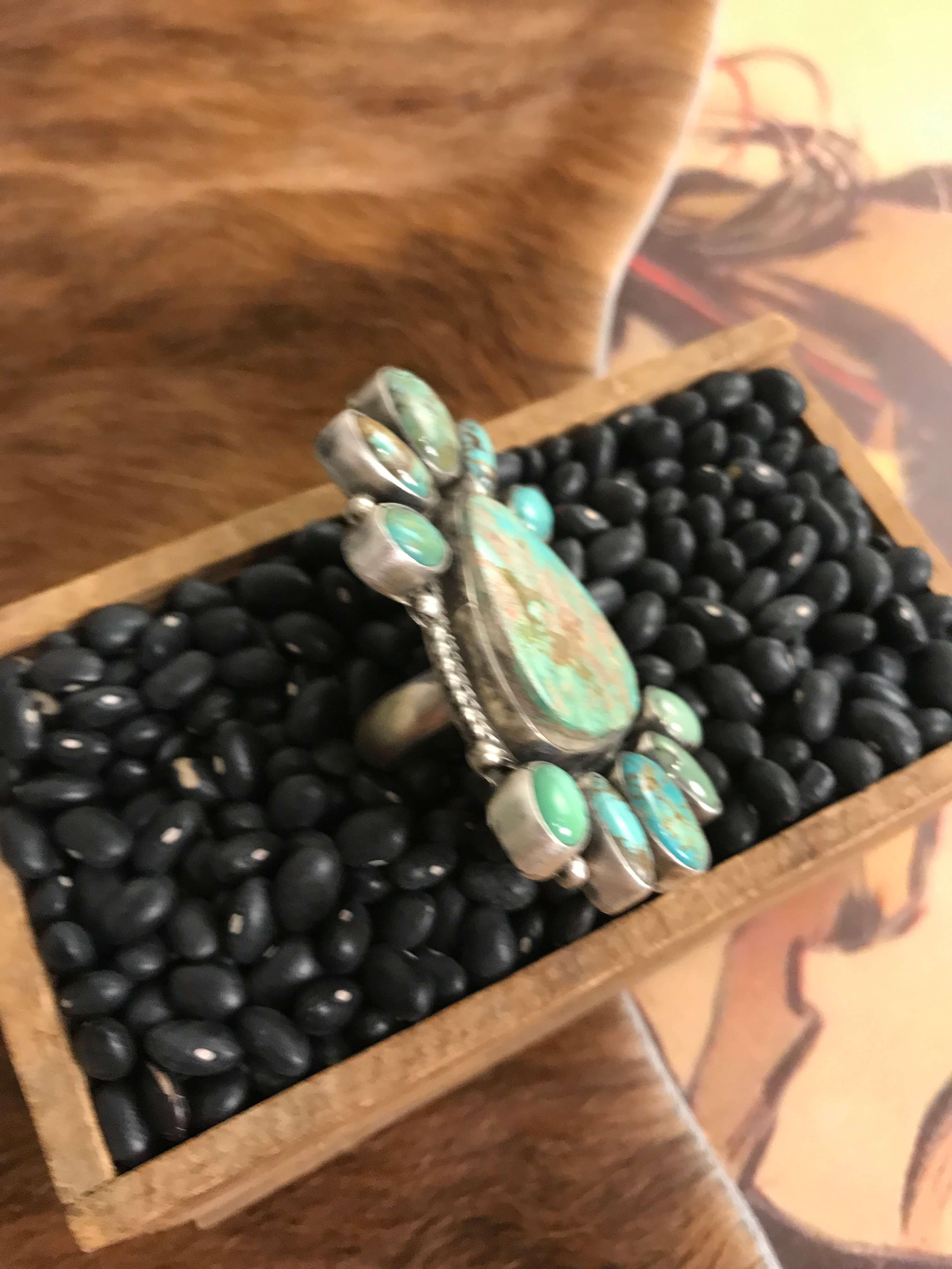 The Spruce Turquoise Ring, Sz. 8.5 - Image 2