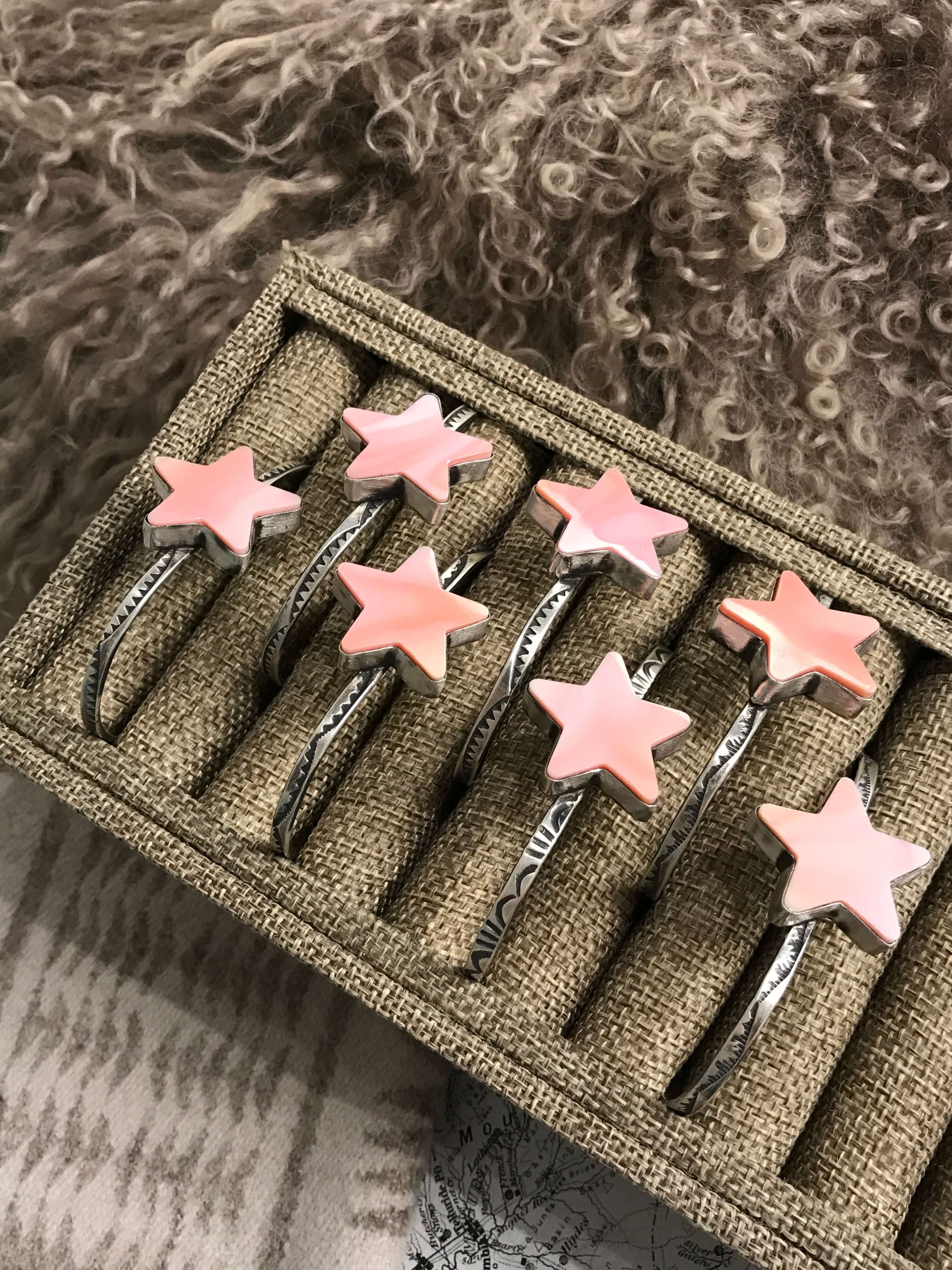 The Stardust Pink Conch Cuffs - Image 3