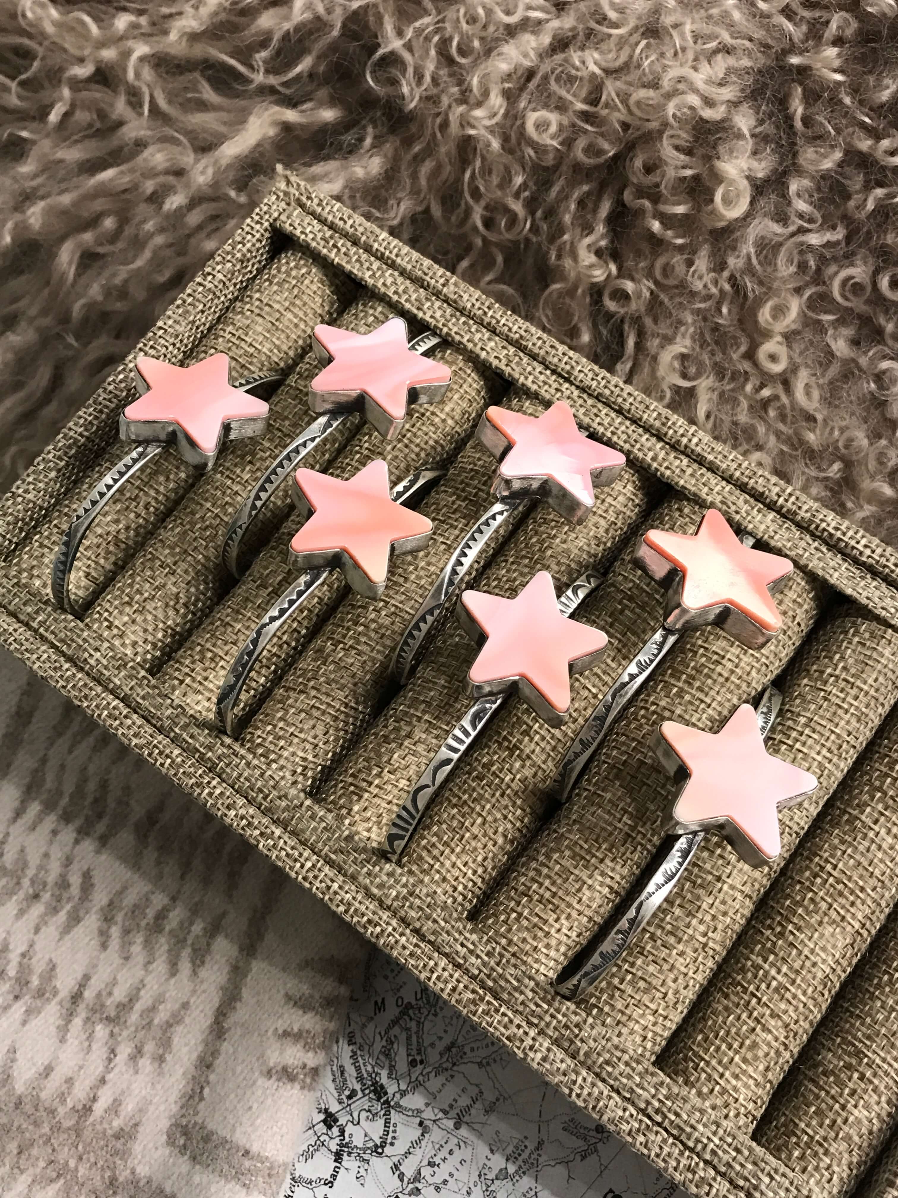 The Stardust Pink Conch Cuffs - Image 4