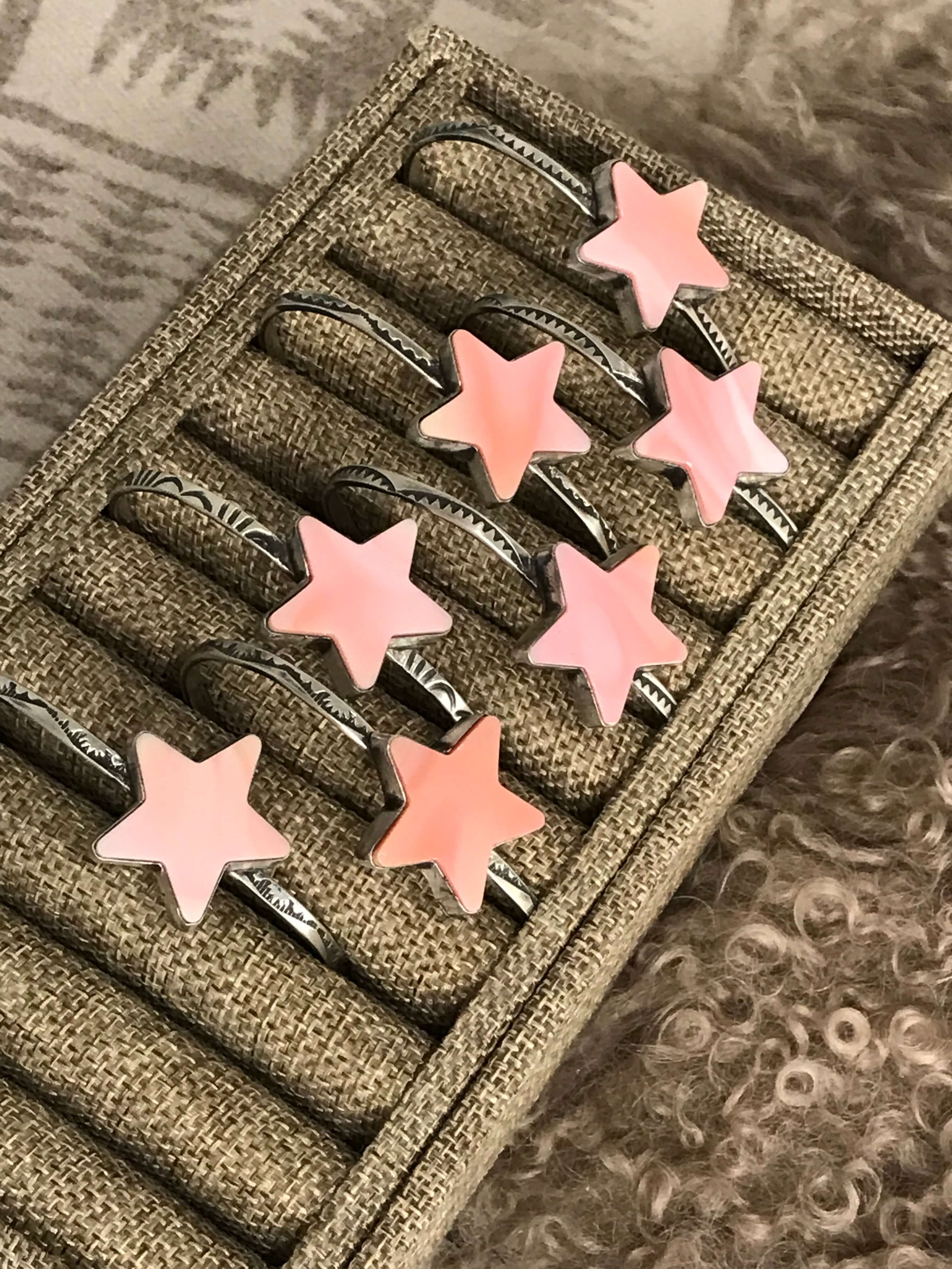 The Stardust Pink Conch Cuffs - Image 5