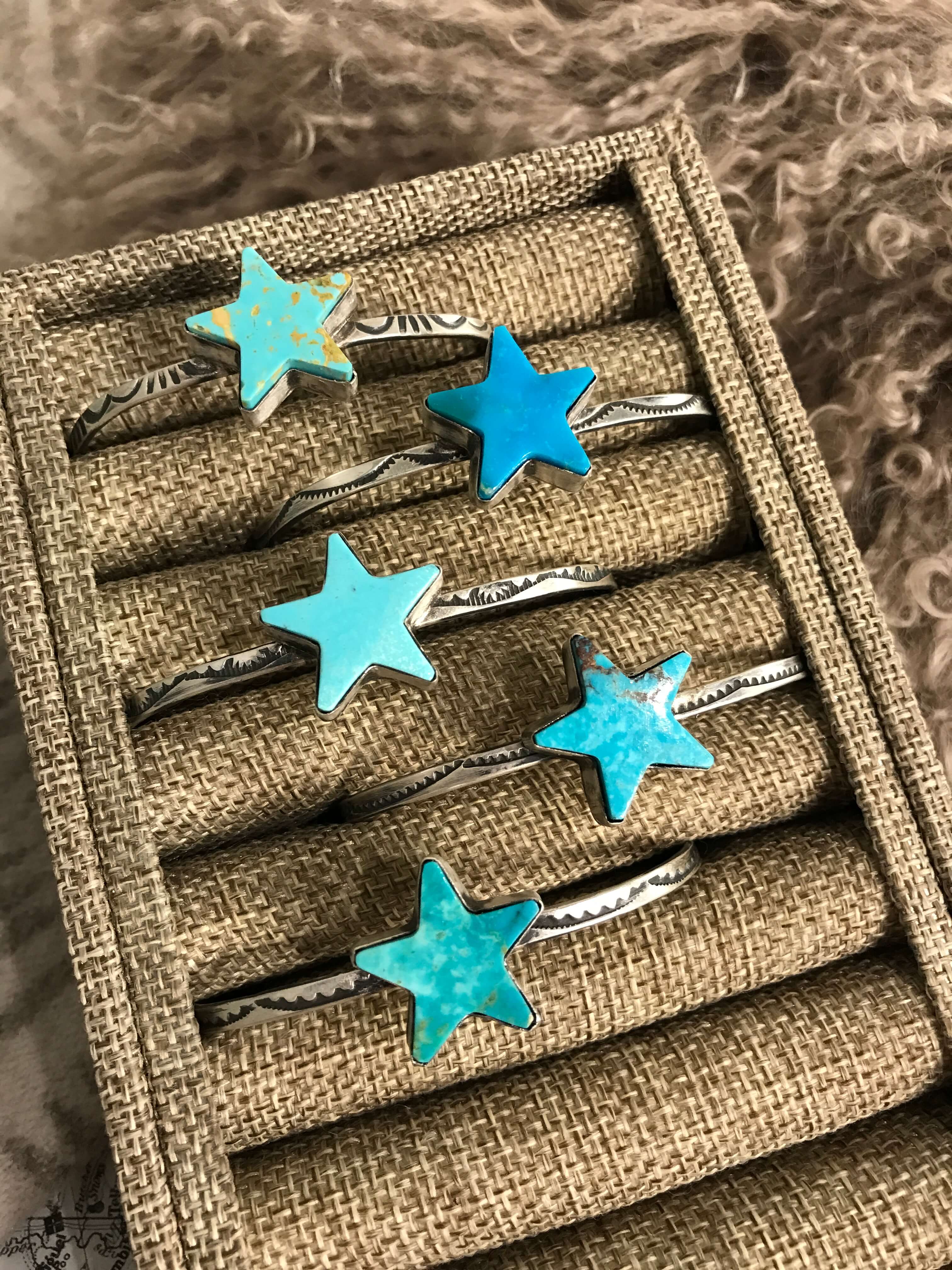 The Stardust Turquoise Cuffs