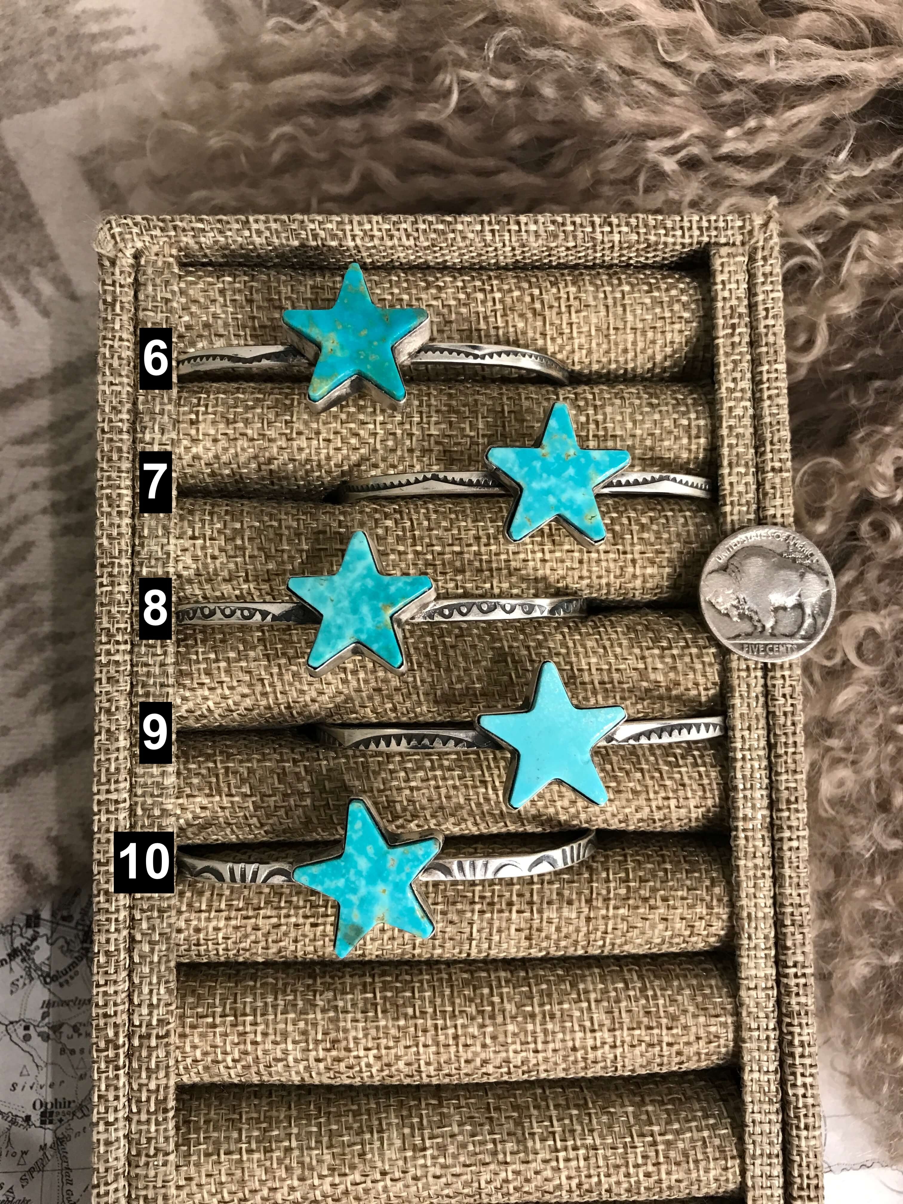 The Stardust Turquoise Cuffs - Image 3