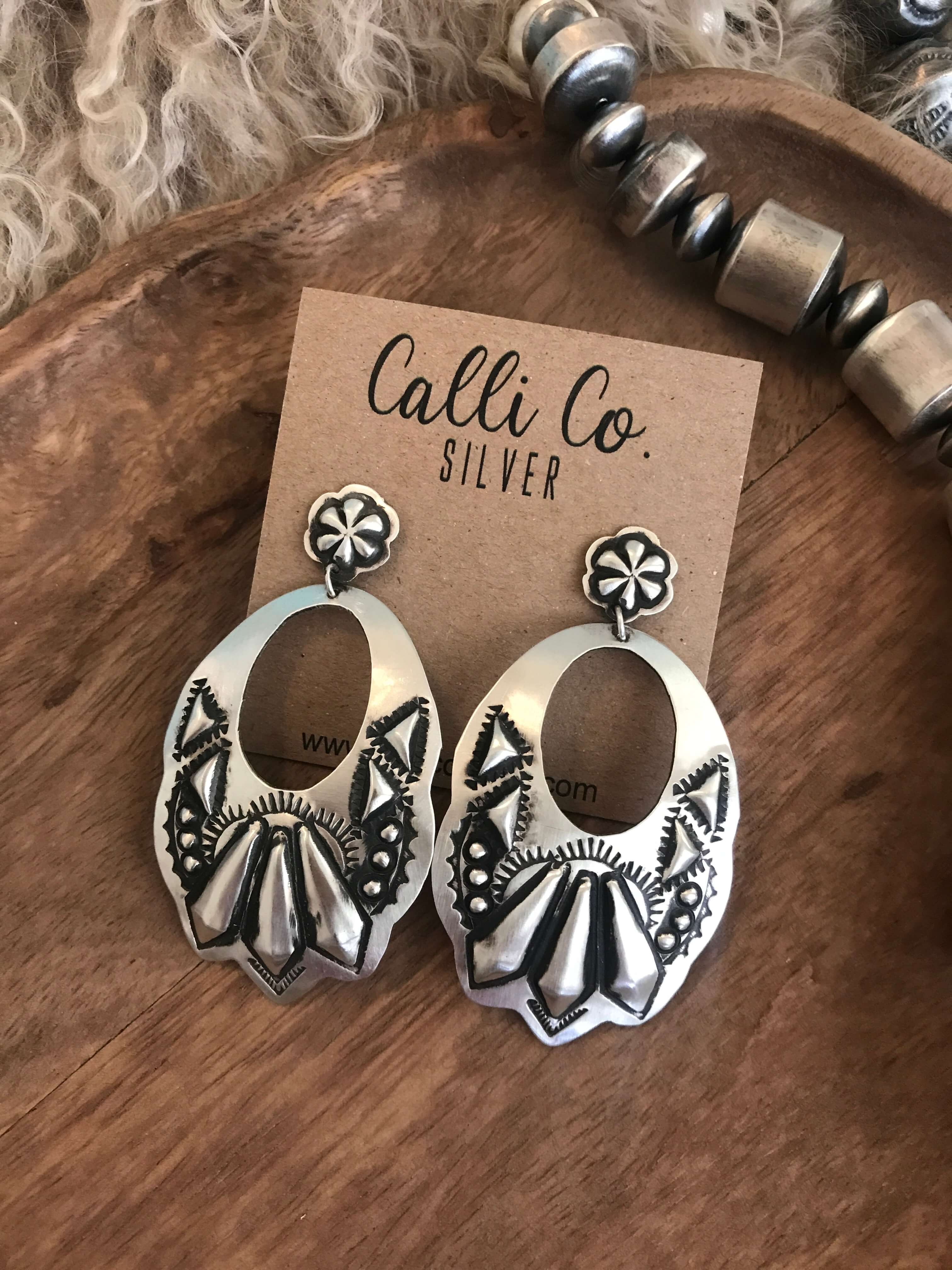 The Sunscape Concho Earrings, 3 - Image 3