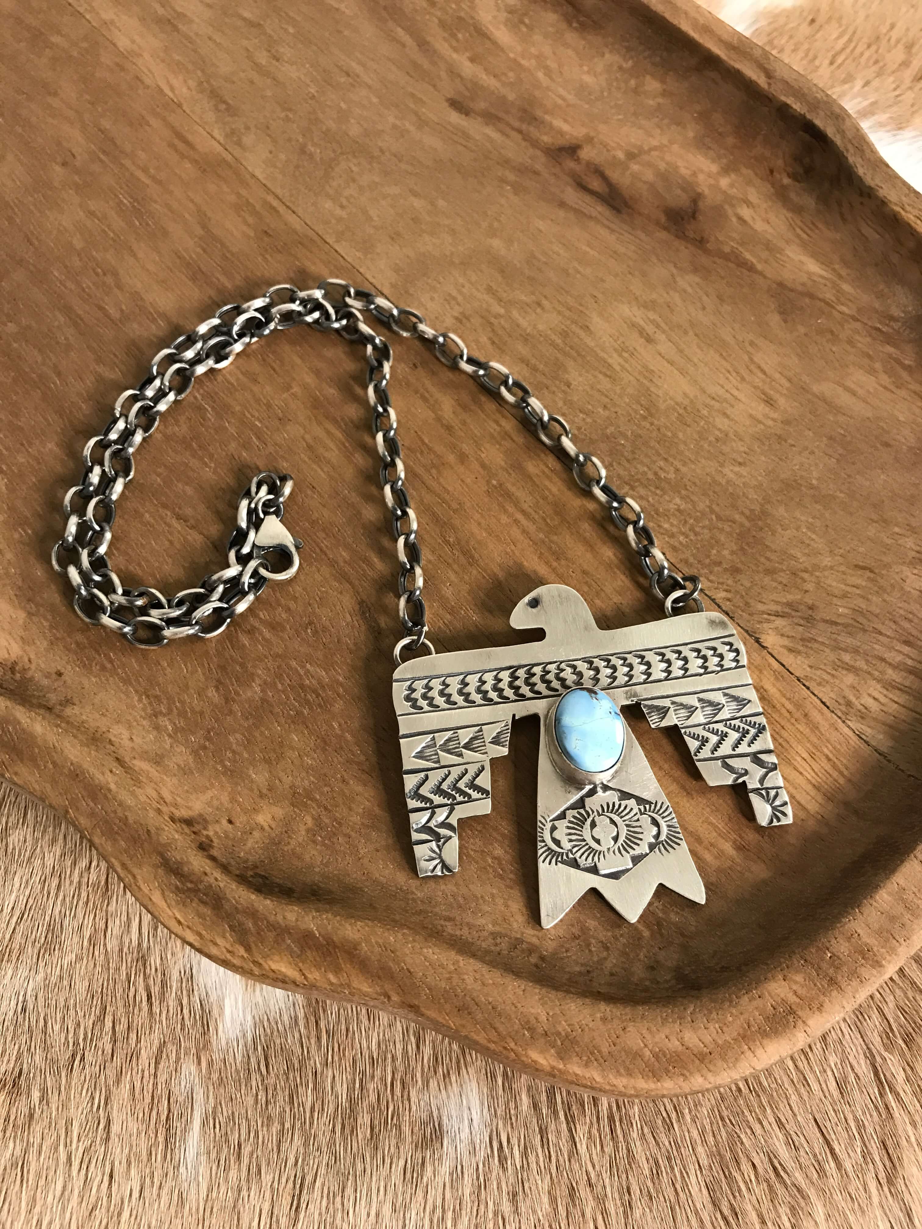 The Tahoka Thunderbird Necklace, 3