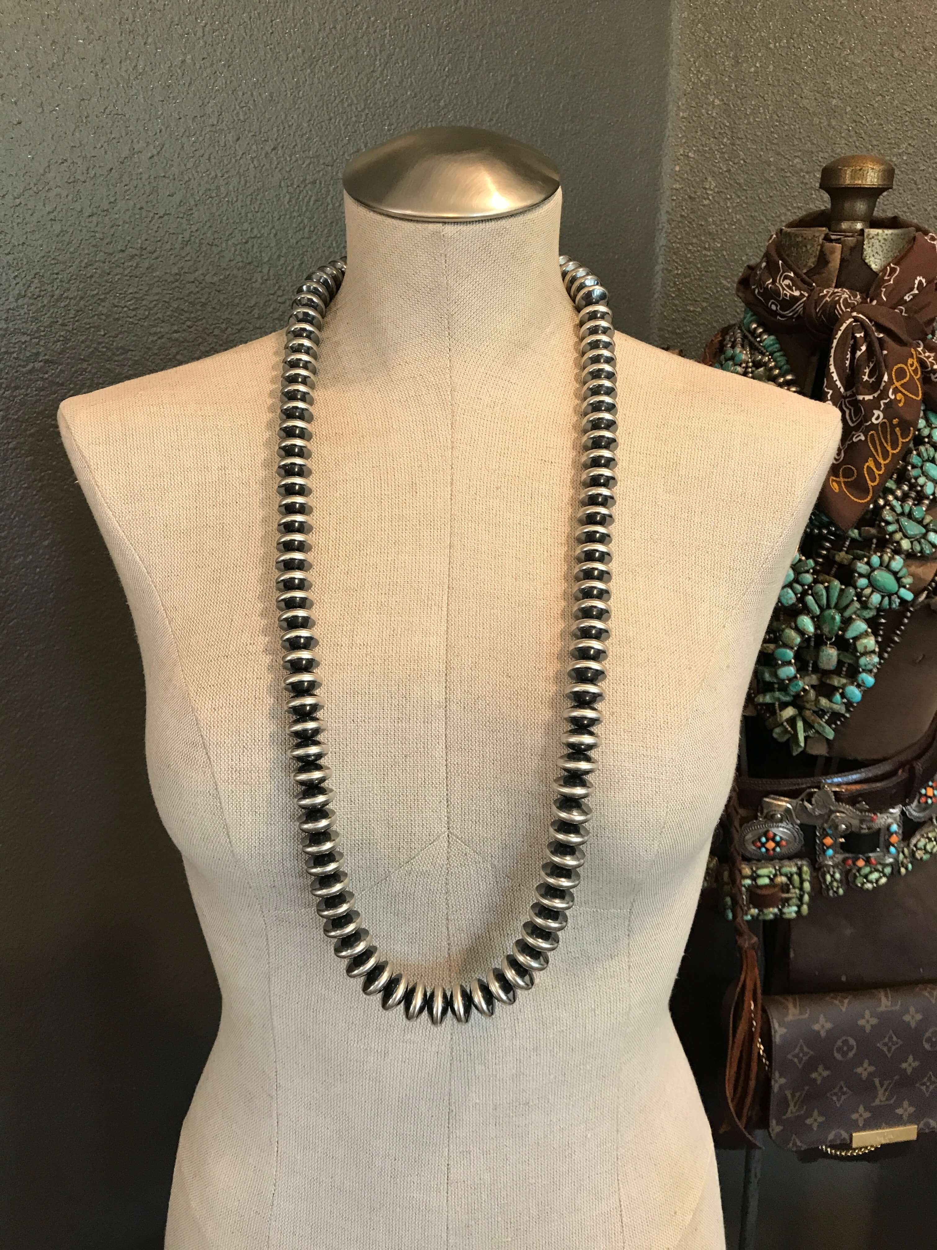 The Texas 16mm Saucer Pearl Necklace - Image 8