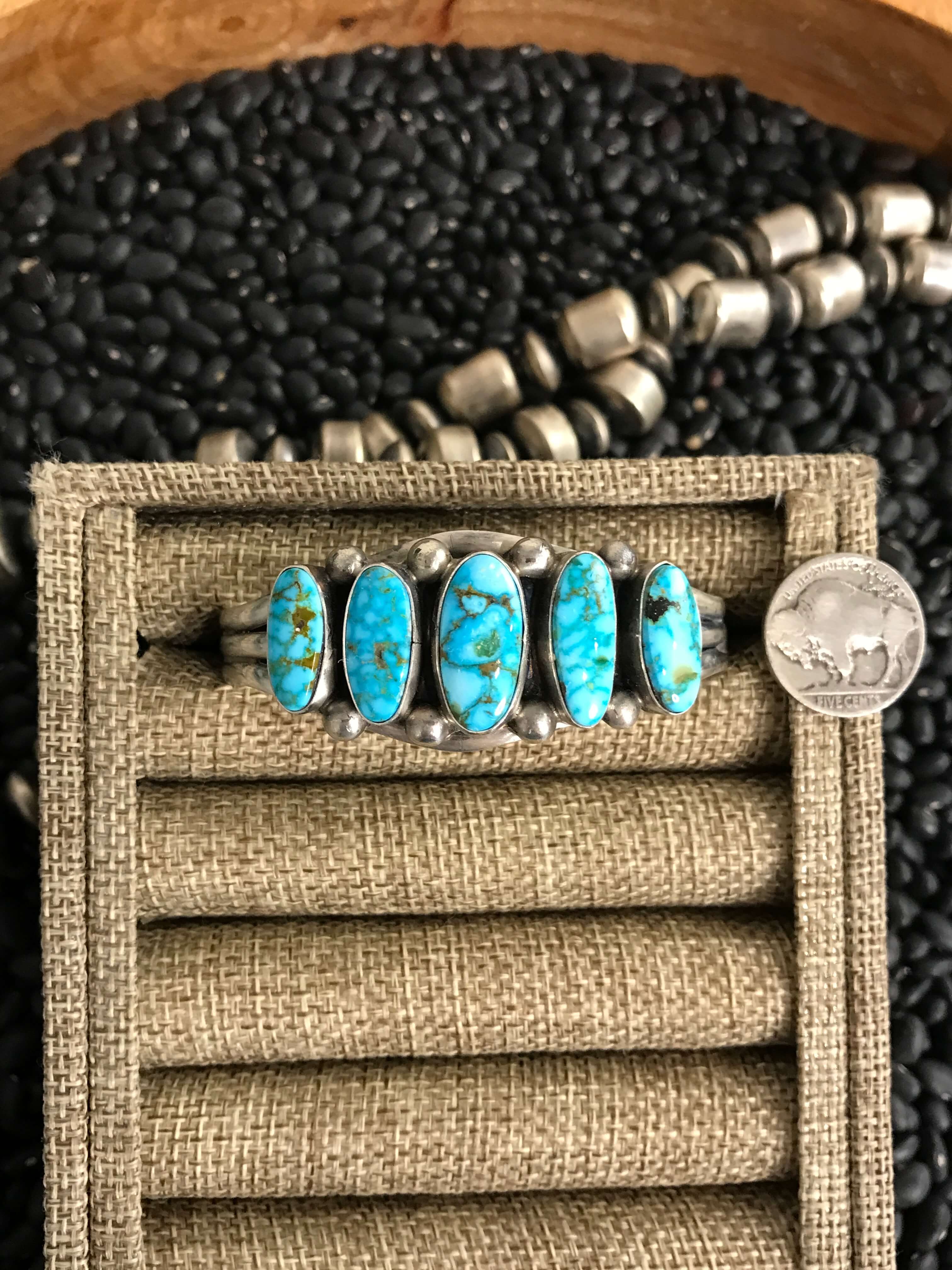 The Tivydale Turquoise Cuff - Image 2