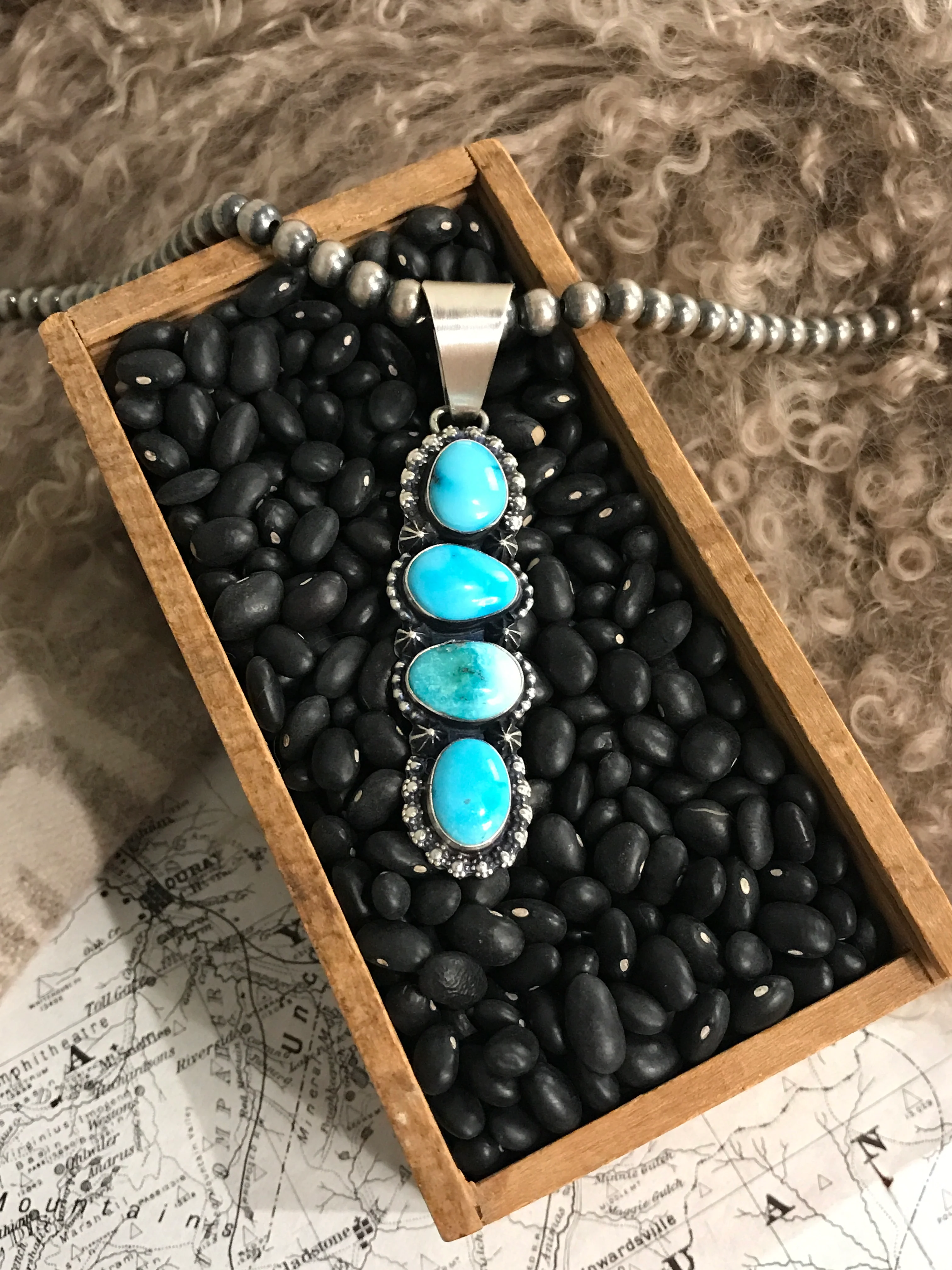 The Tobago Turquoise Pendant, 1 - Image 4