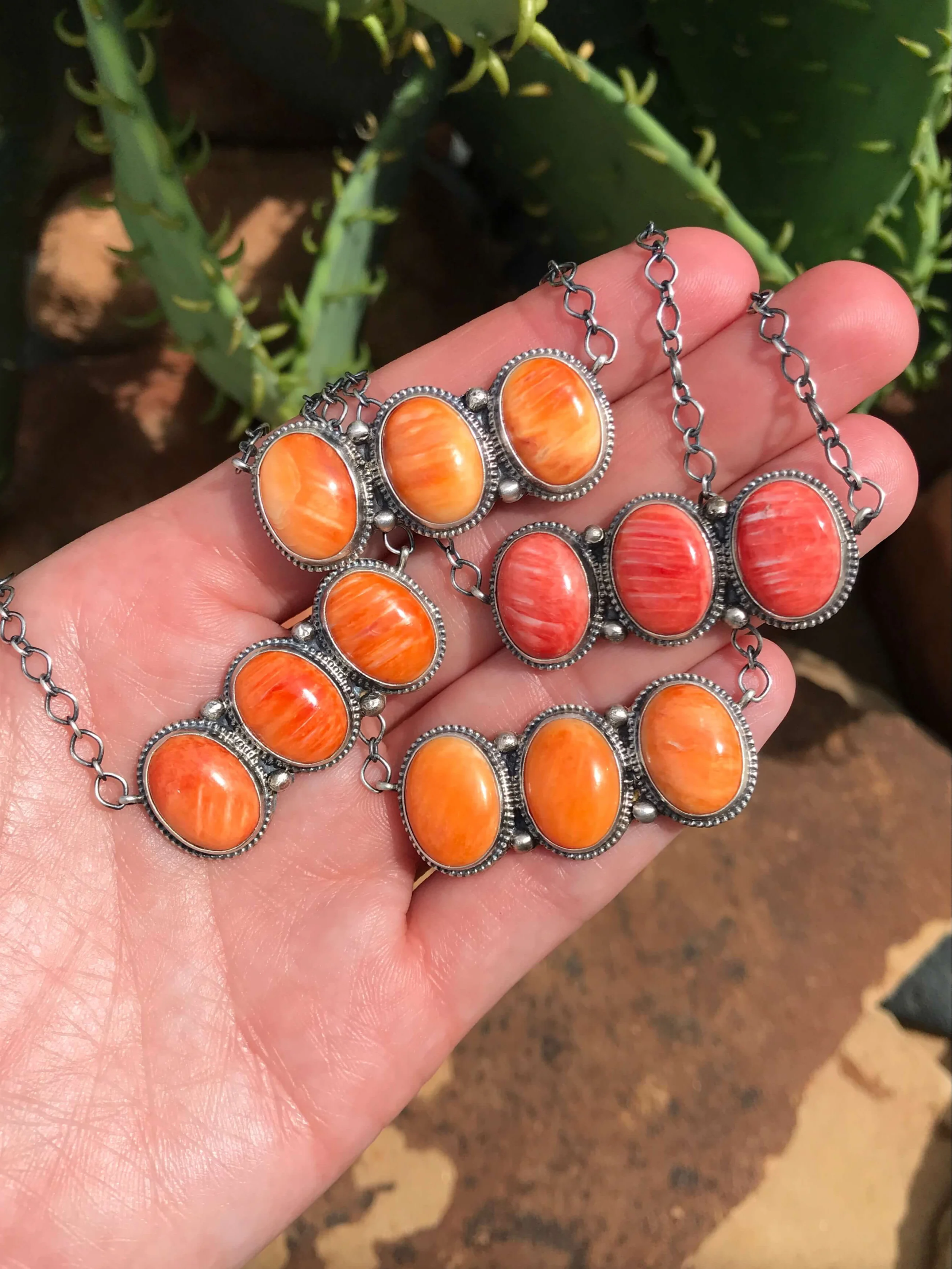 The Trentaz Necklace in Spiny