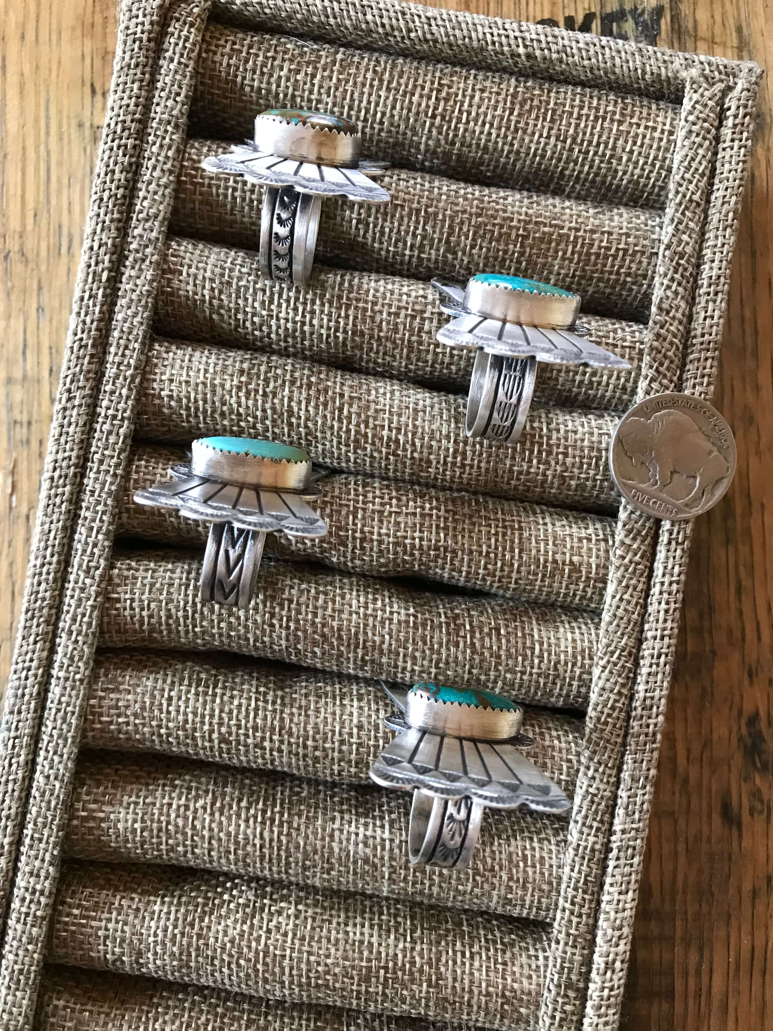 The Turquoise Bowtie Ring - Image 5