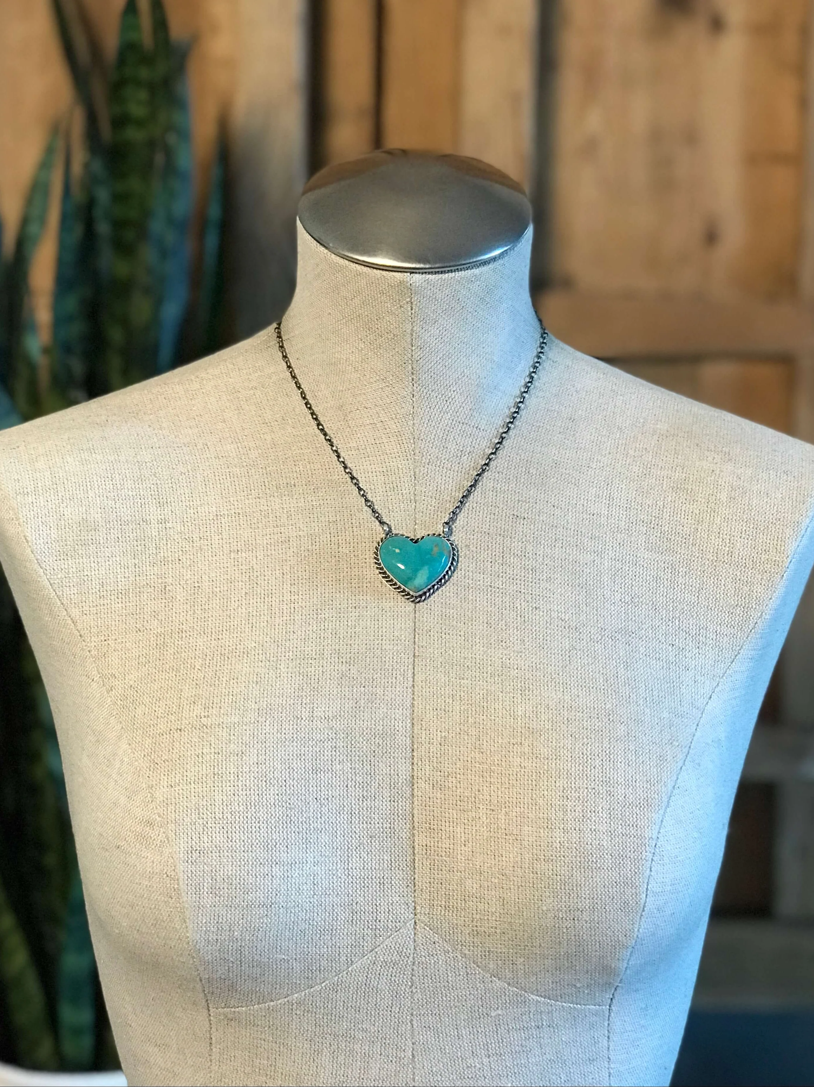 The Turquoise Heart Necklaces - Image 2