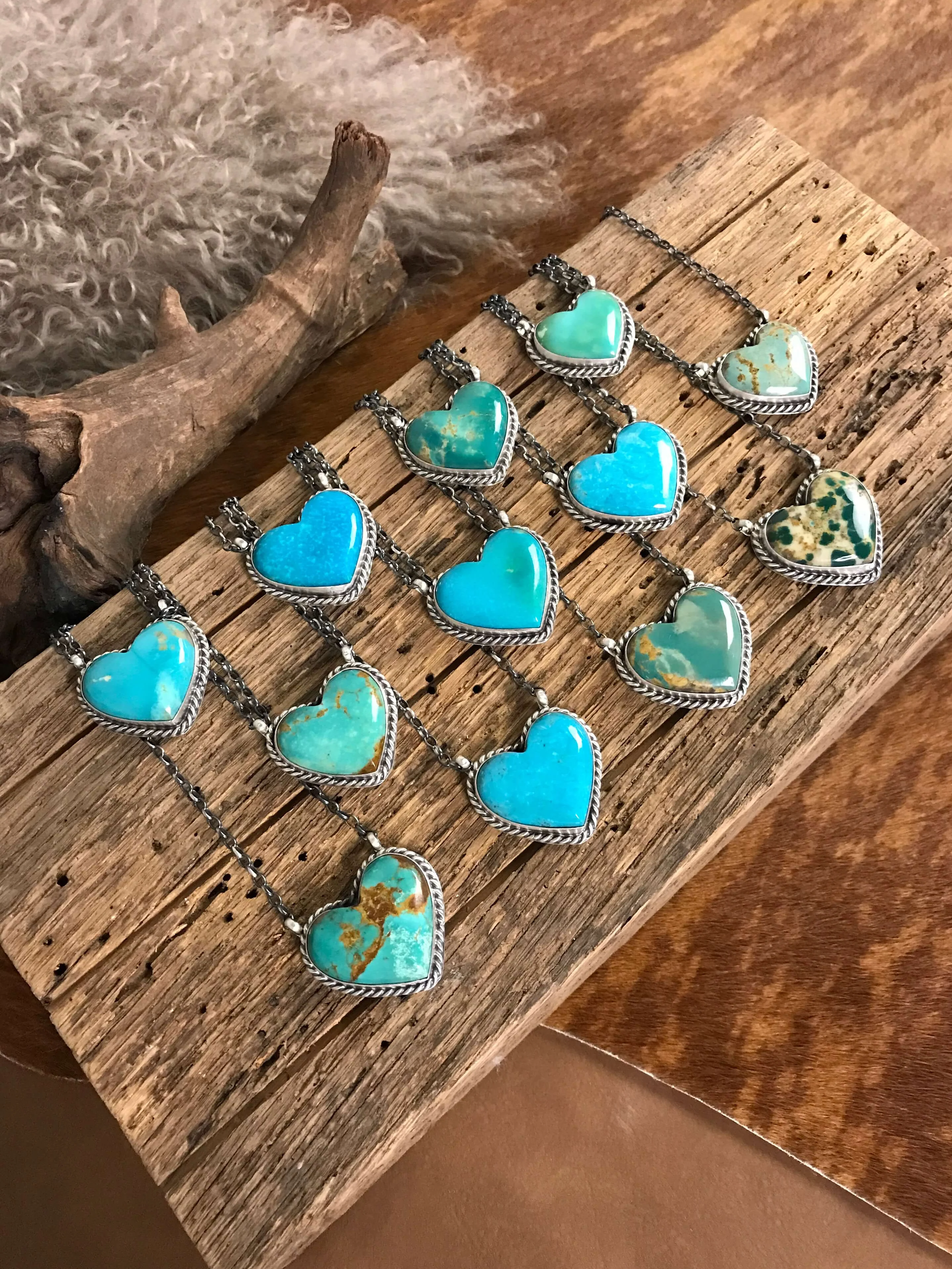 The Turquoise Heart Necklaces - Image 4
