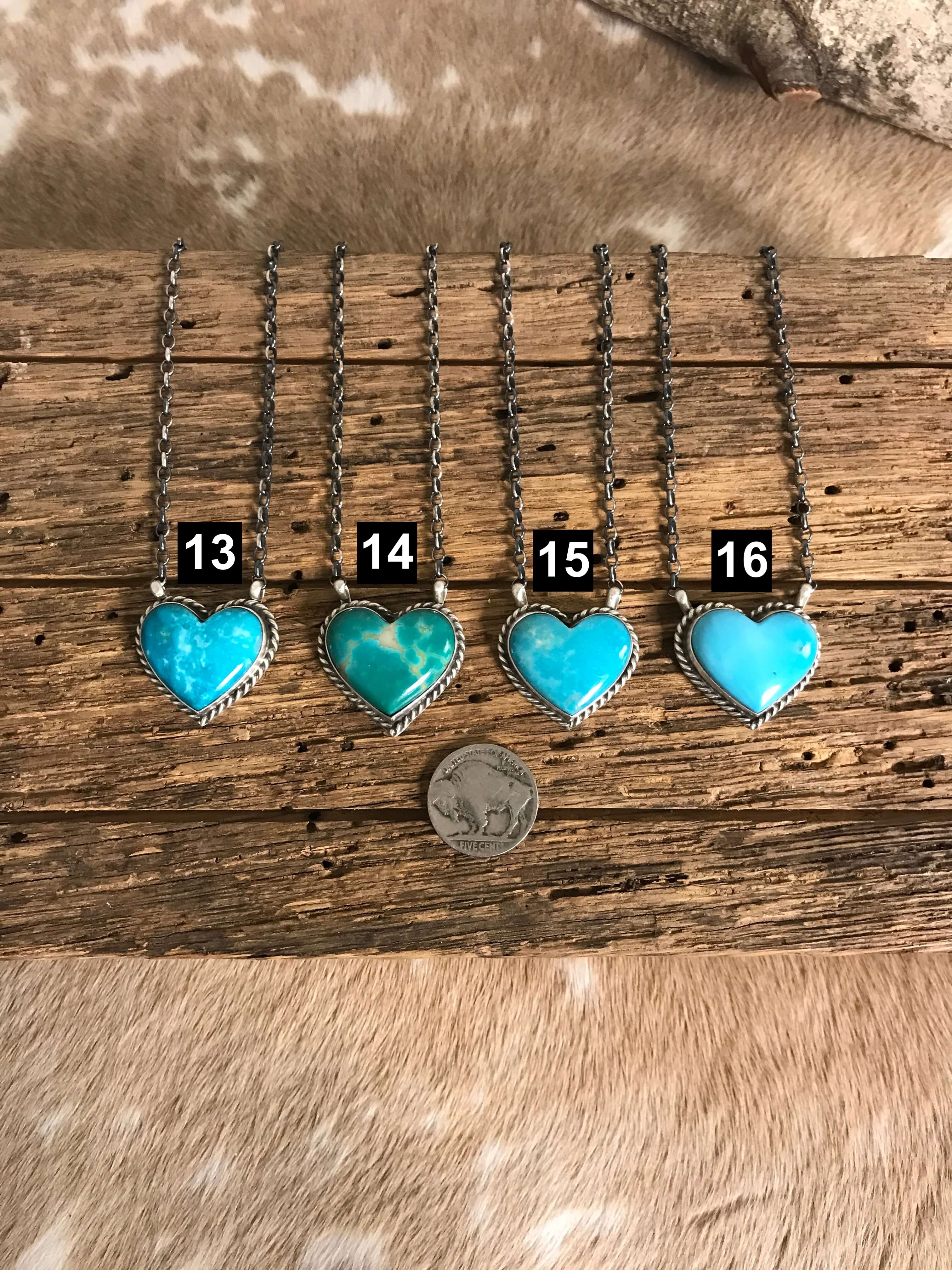 The Turquoise Heart Necklaces - Image 7