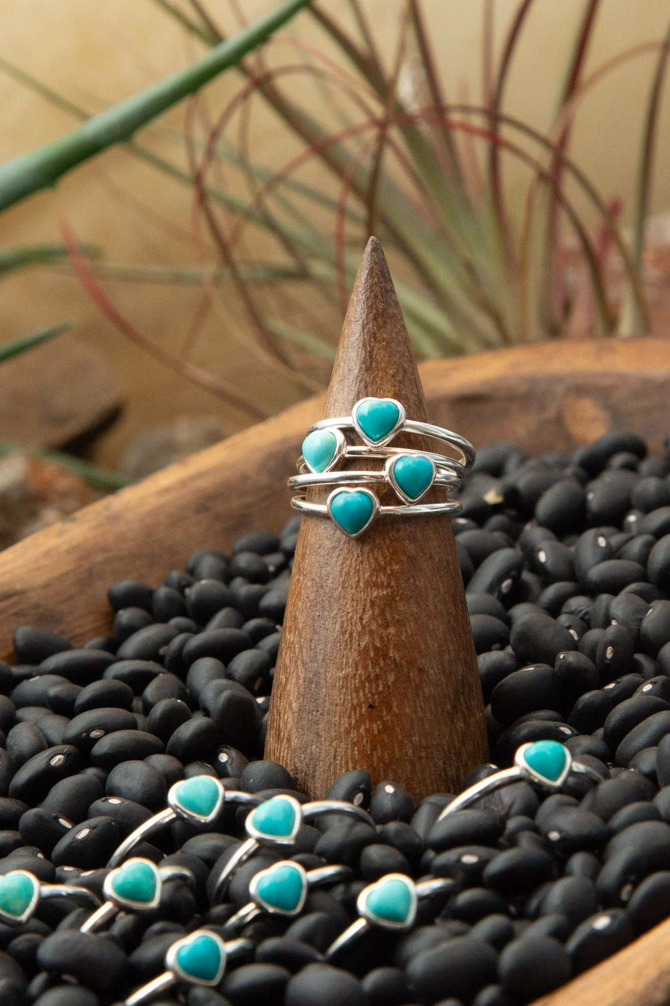 The Turquoise Heart Ring