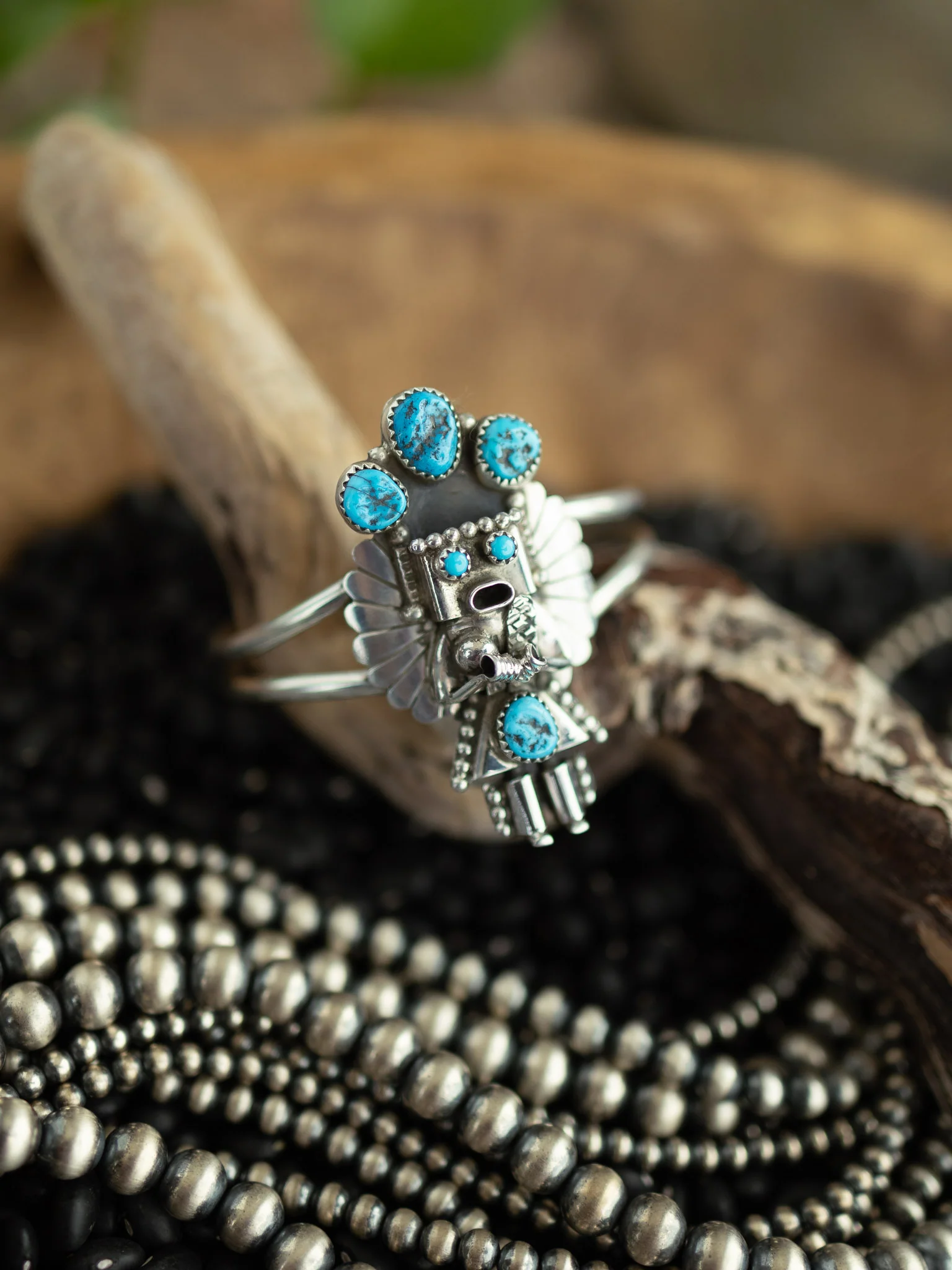 The Turquoise Kachina Cuff, 2 - Image 2