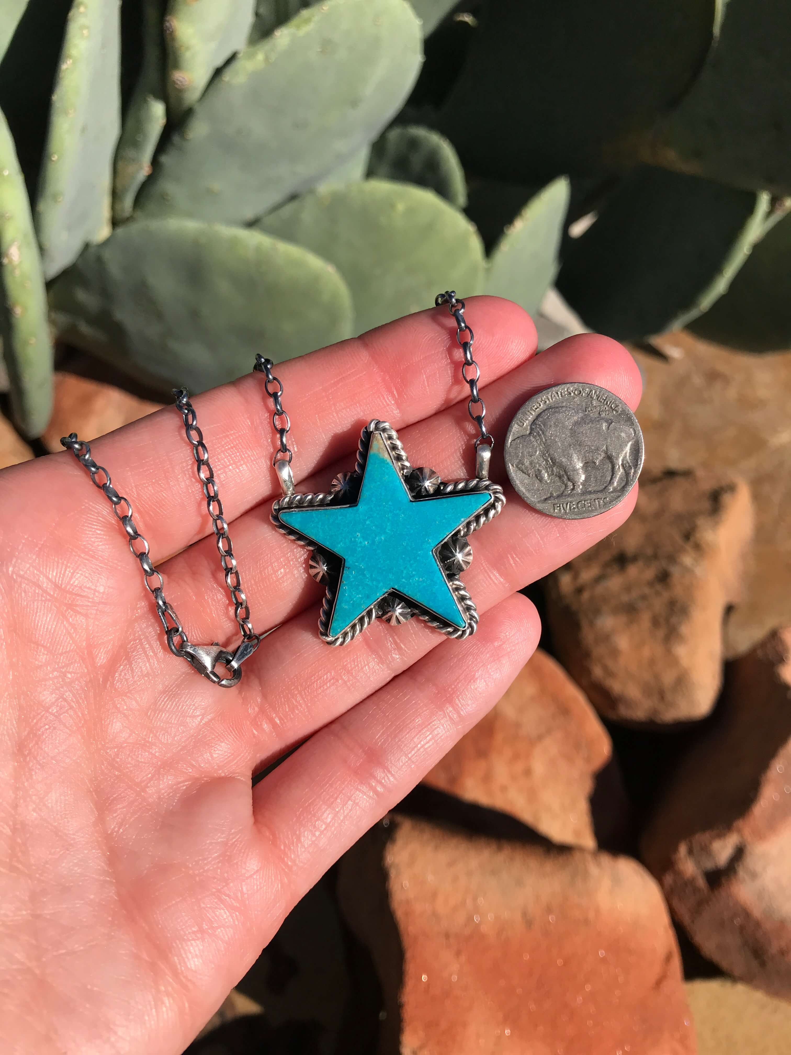 The Turquoise Star Necklace, 1 - Image 2