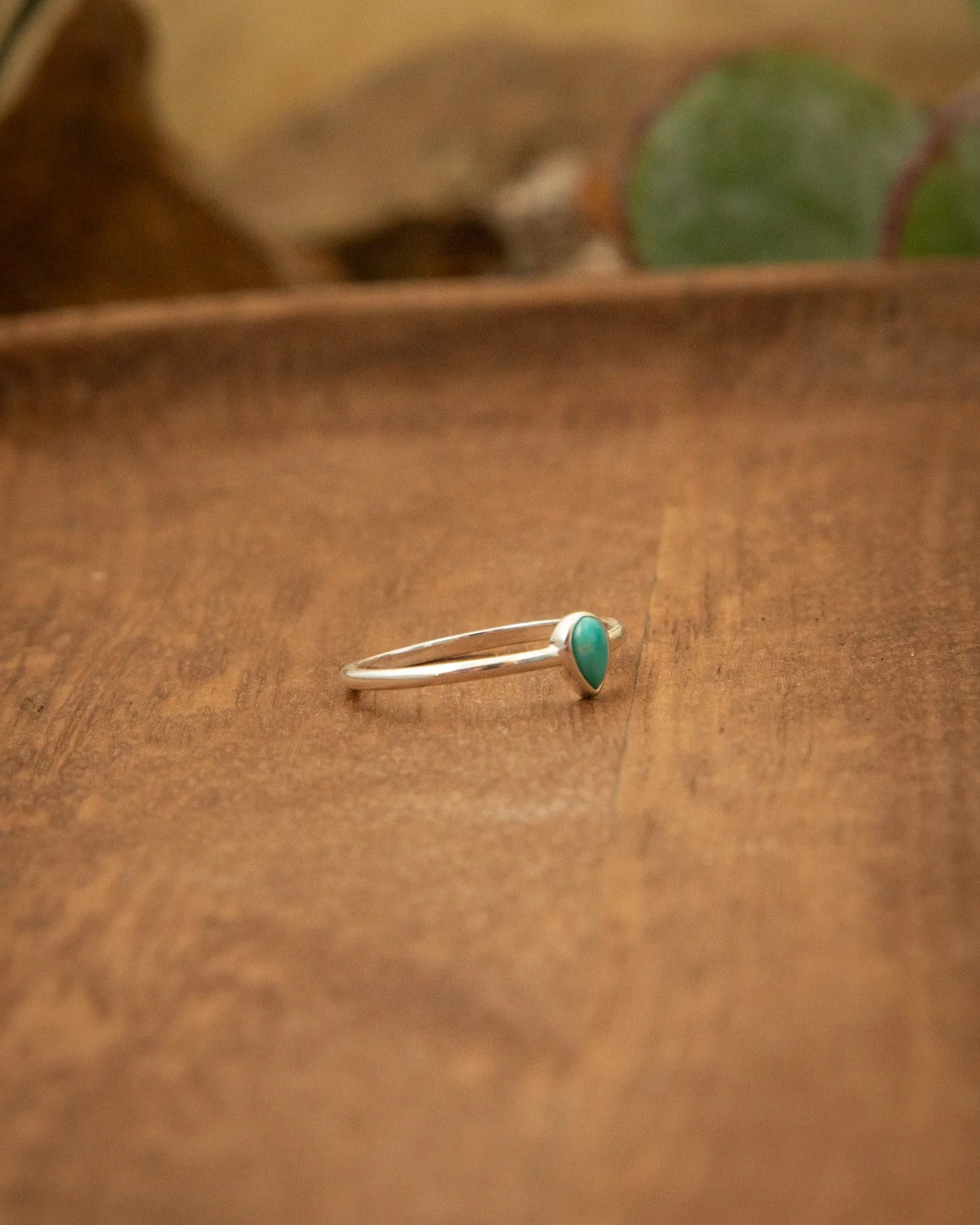 The Turquoise Teardrop Ring - Image 3
