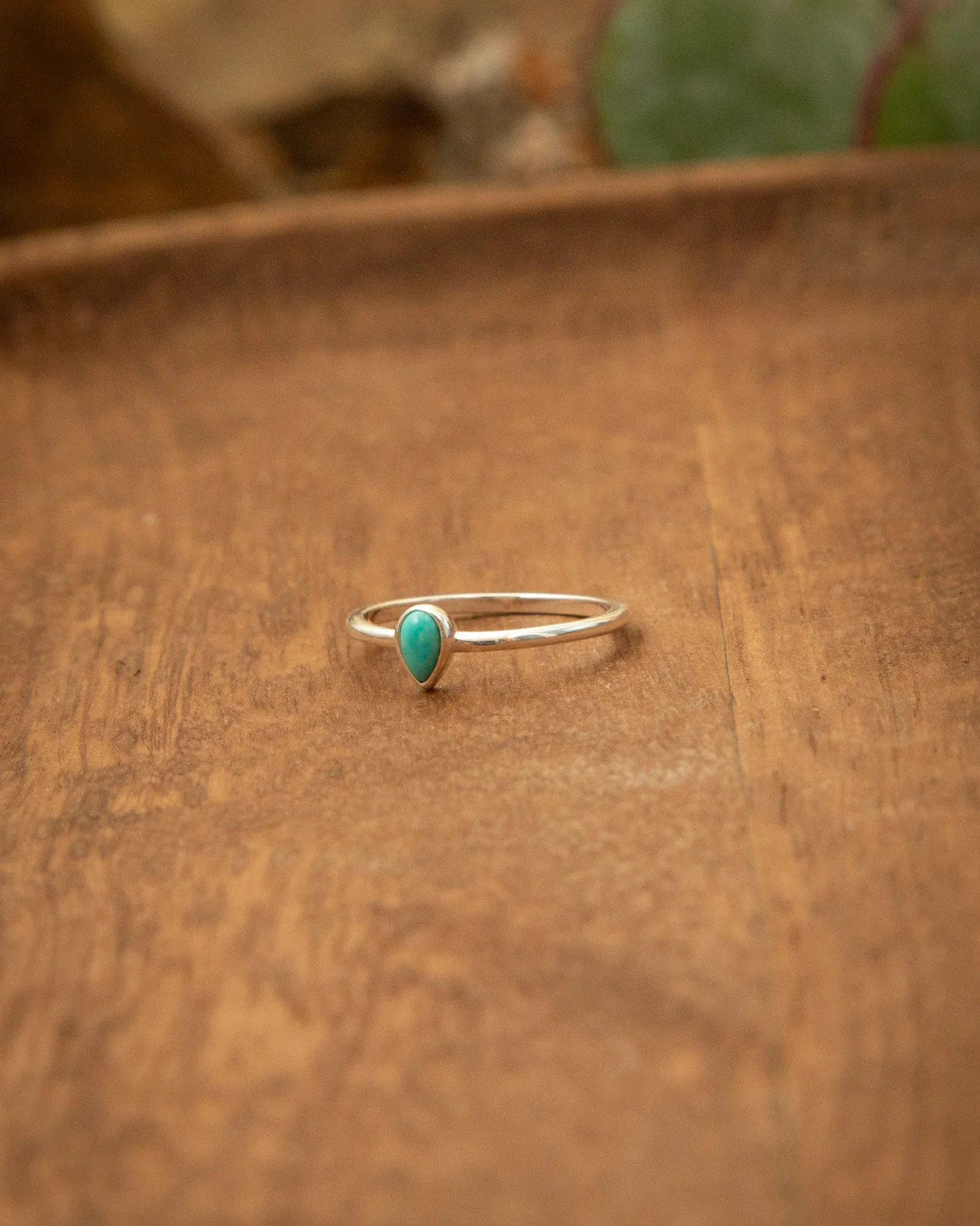 The Turquoise Teardrop Ring - Image 4