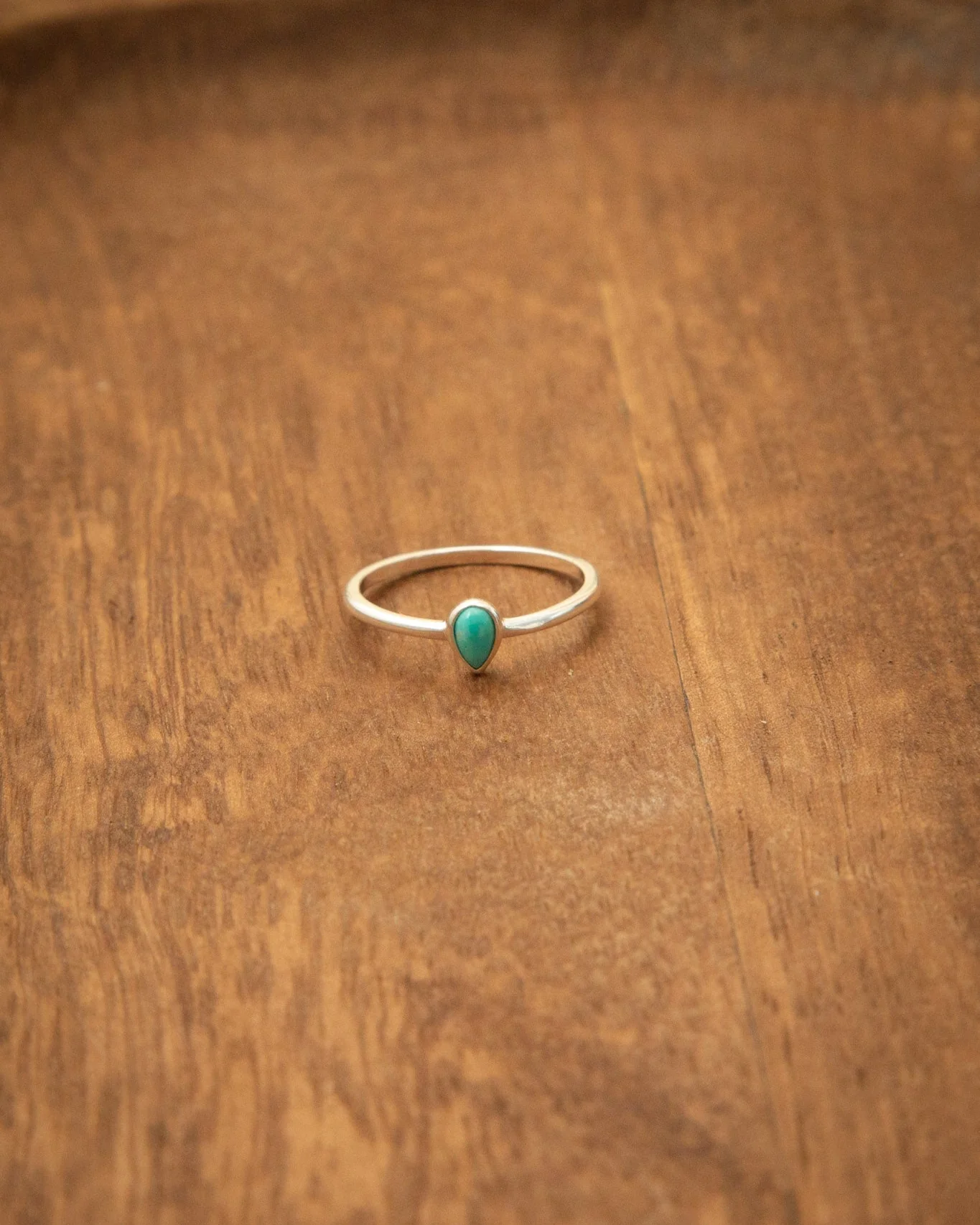 The Turquoise Teardrop Ring - Image 5