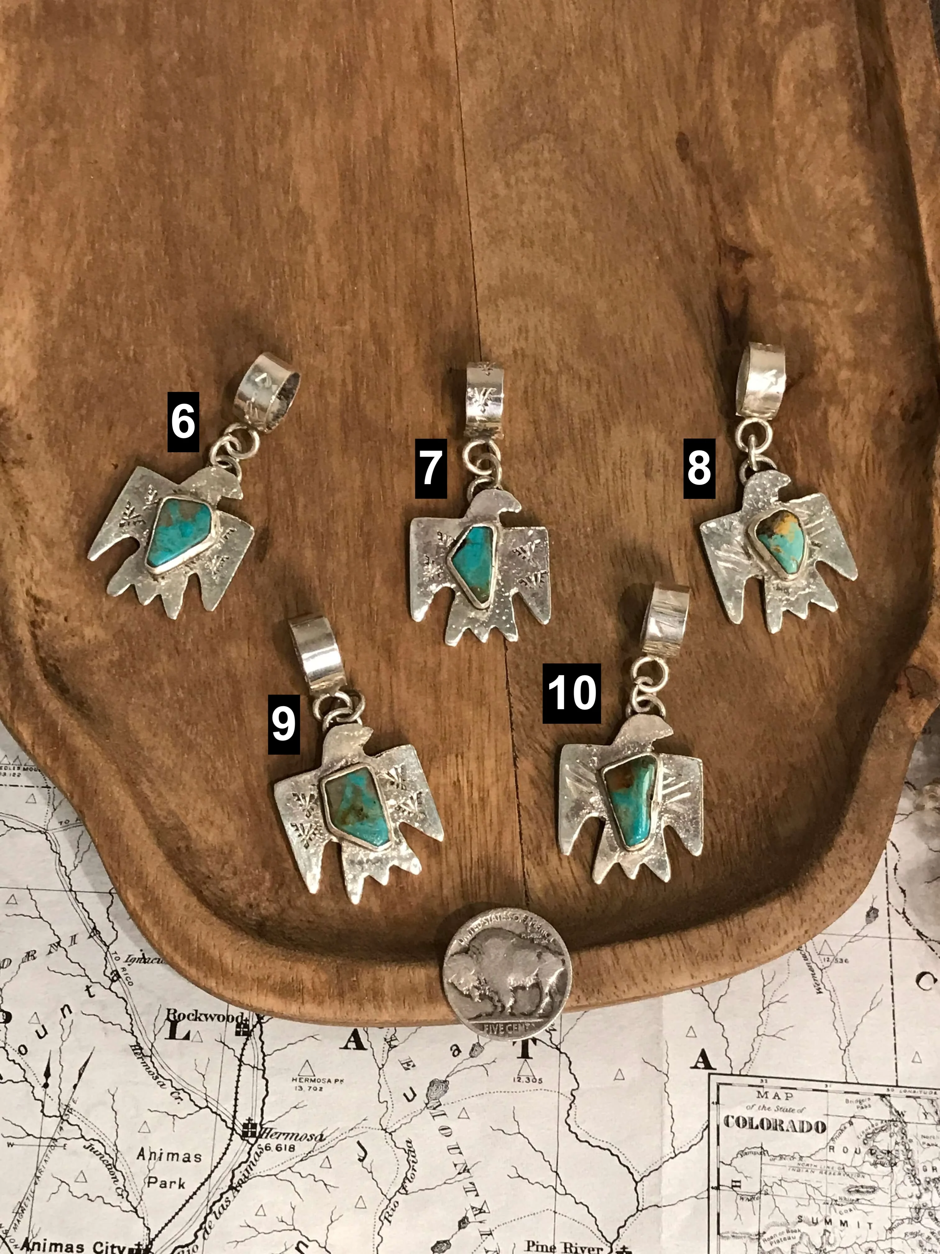 The Turquoise Thunderbird Pendants - Image 5