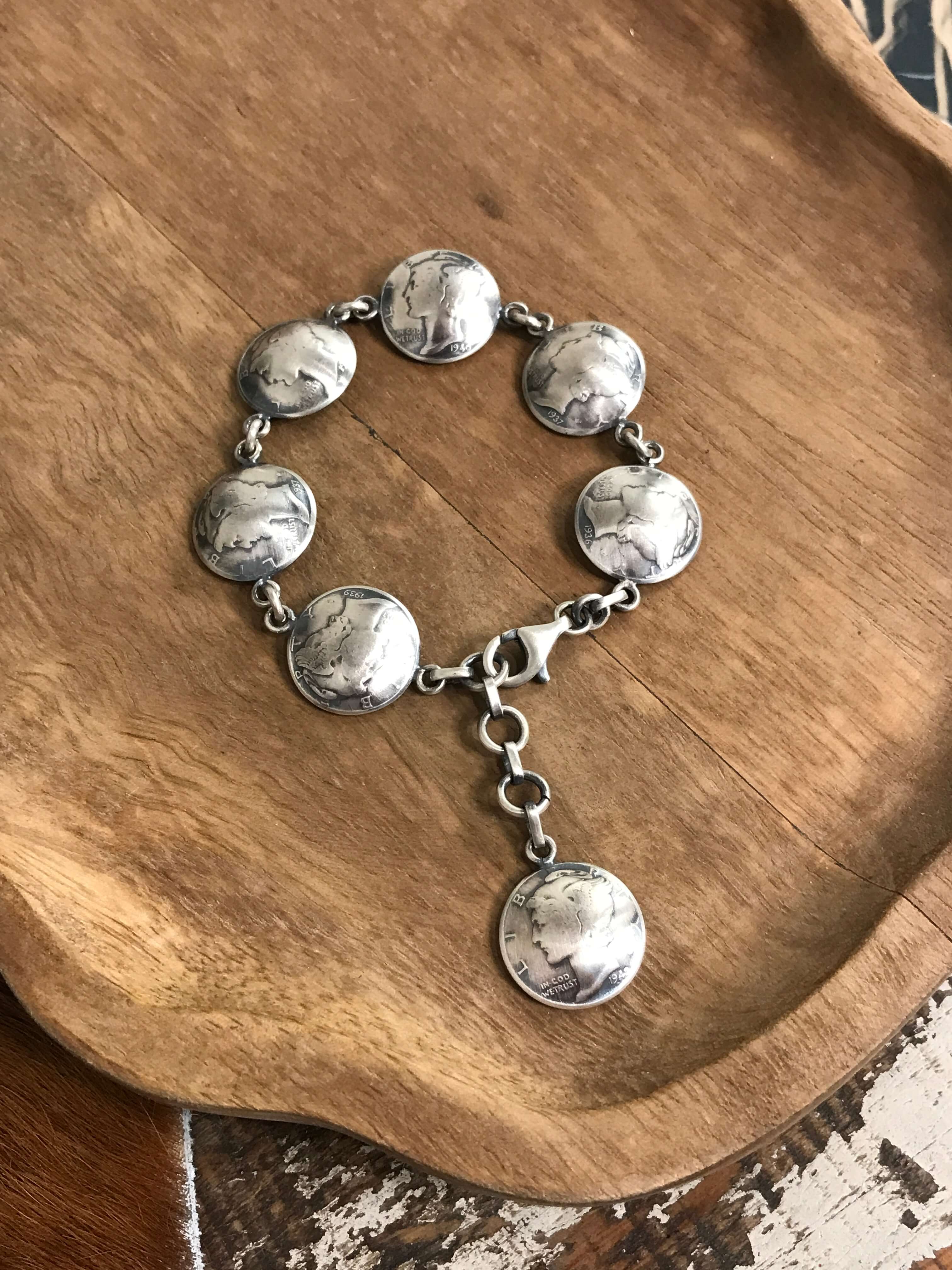 The Twila Coin Link Bracelet - Image 2