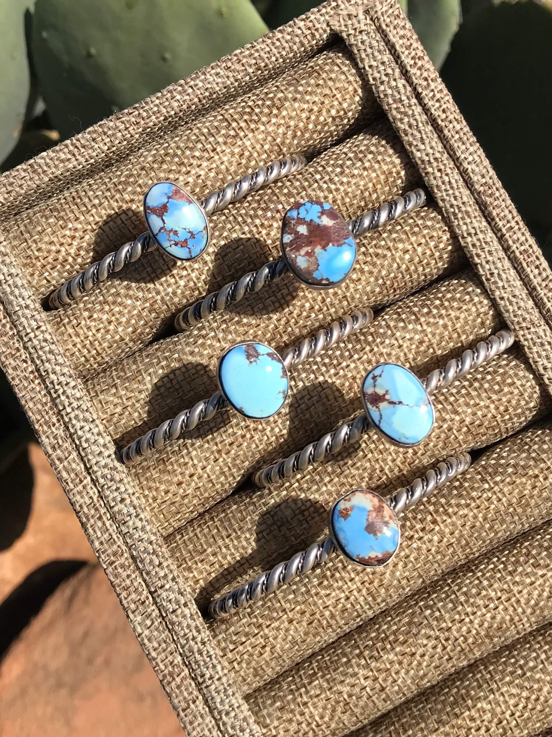 The Twisted Turquoise Cuffs - Image 3