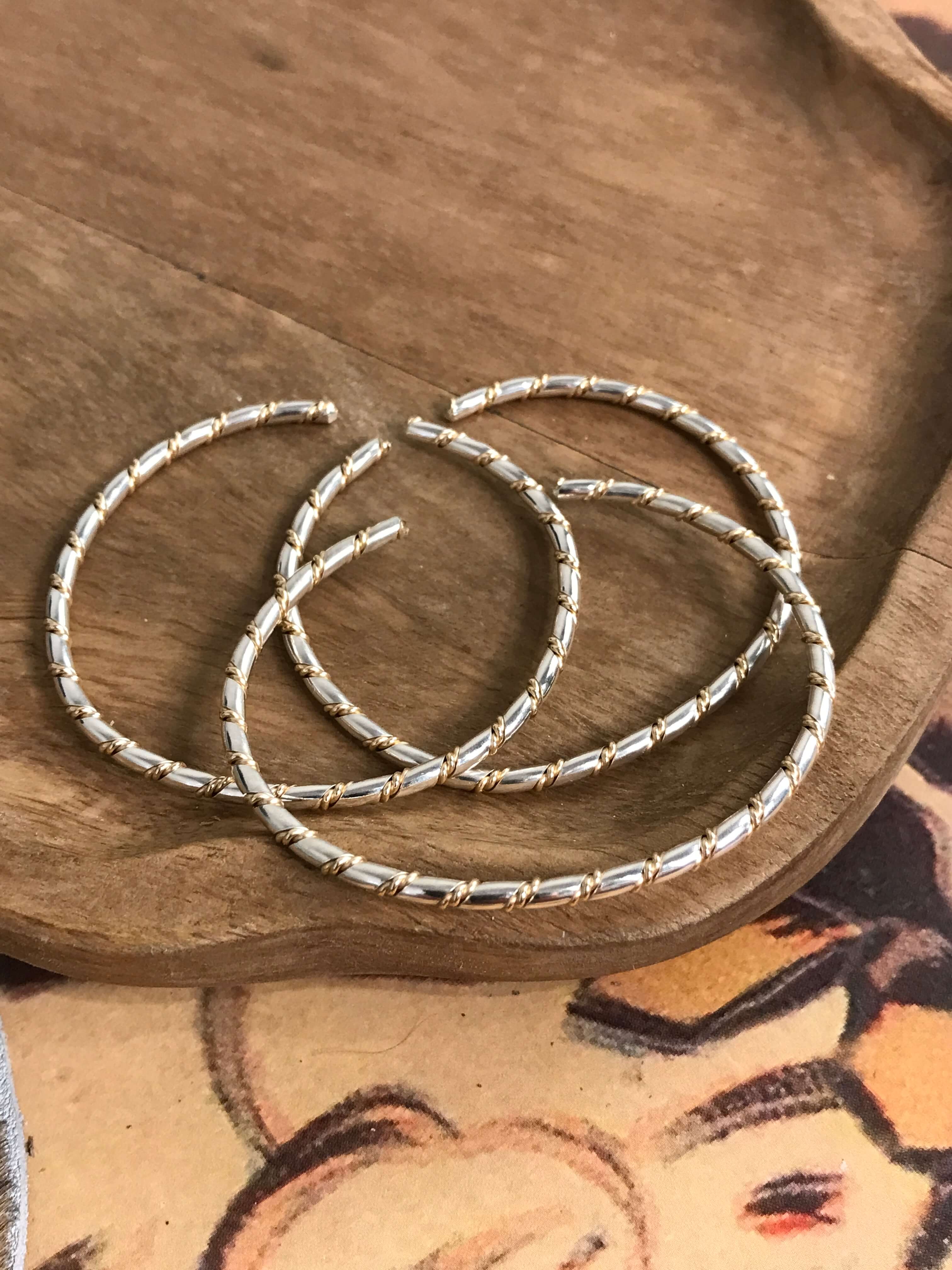 The Two Tone Twist Cuff - Image 5
