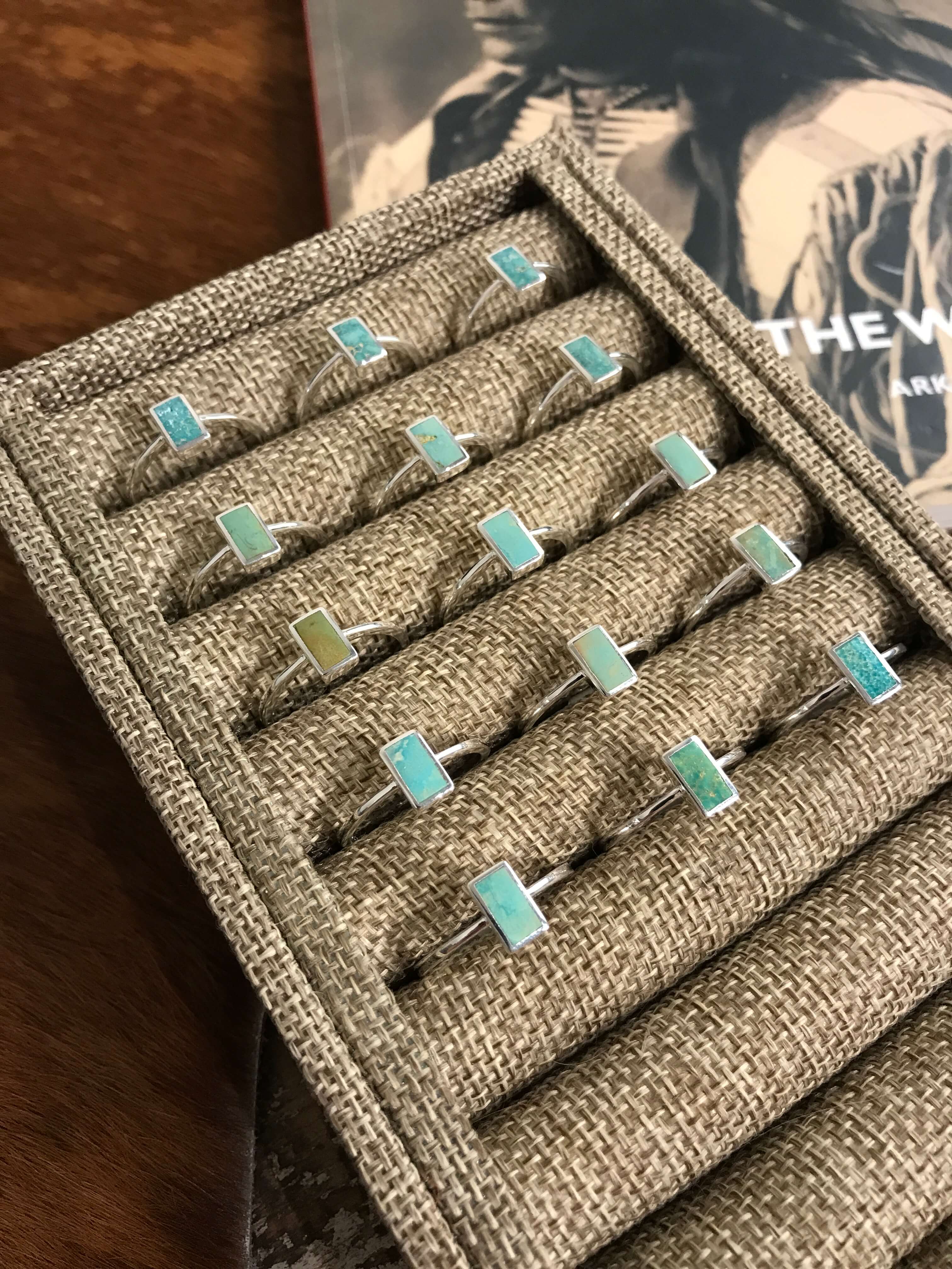The Inlay Collection Tower Ring in Turquoise - Image 9