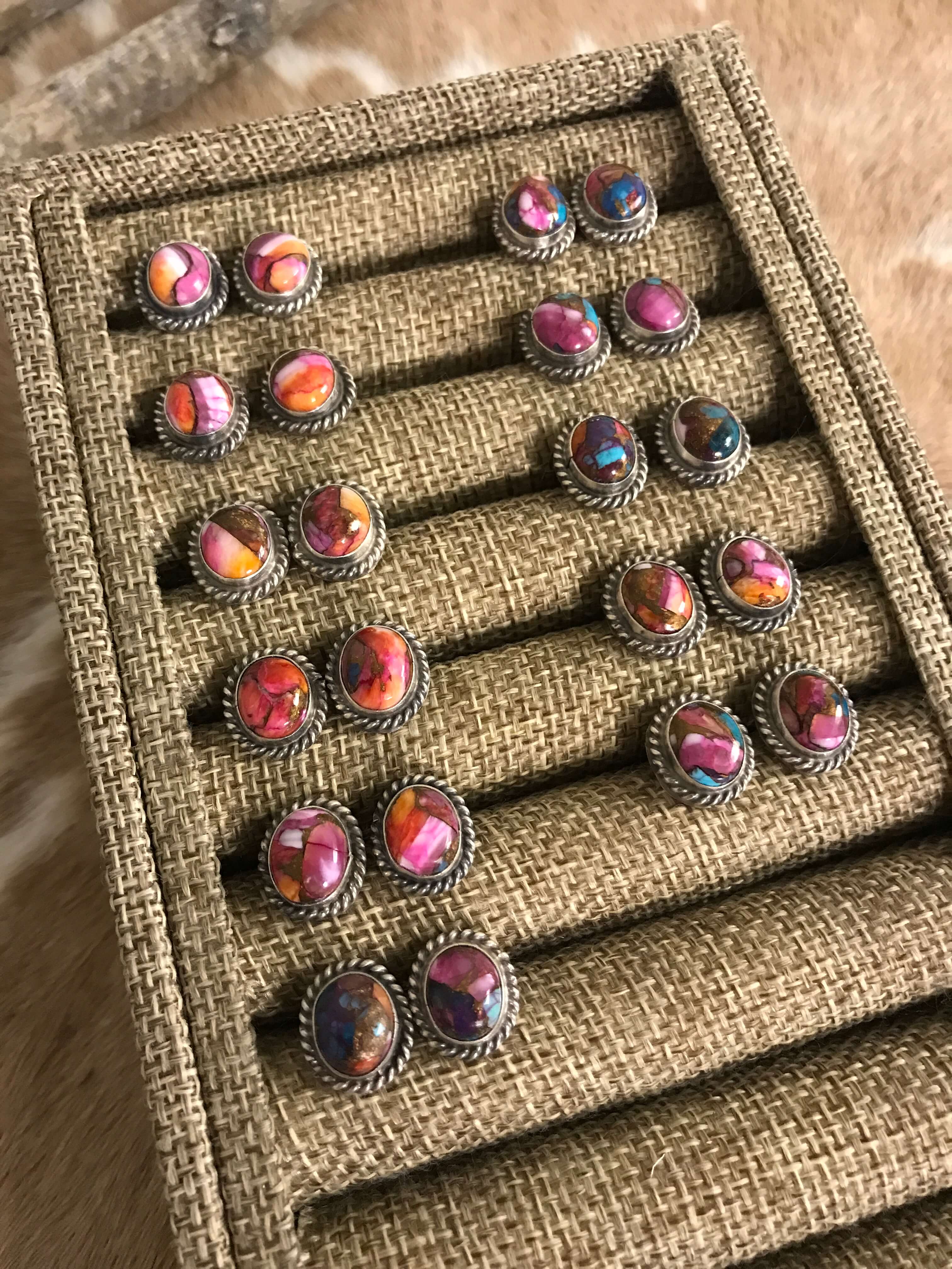 The Victory Dahlia Studs
