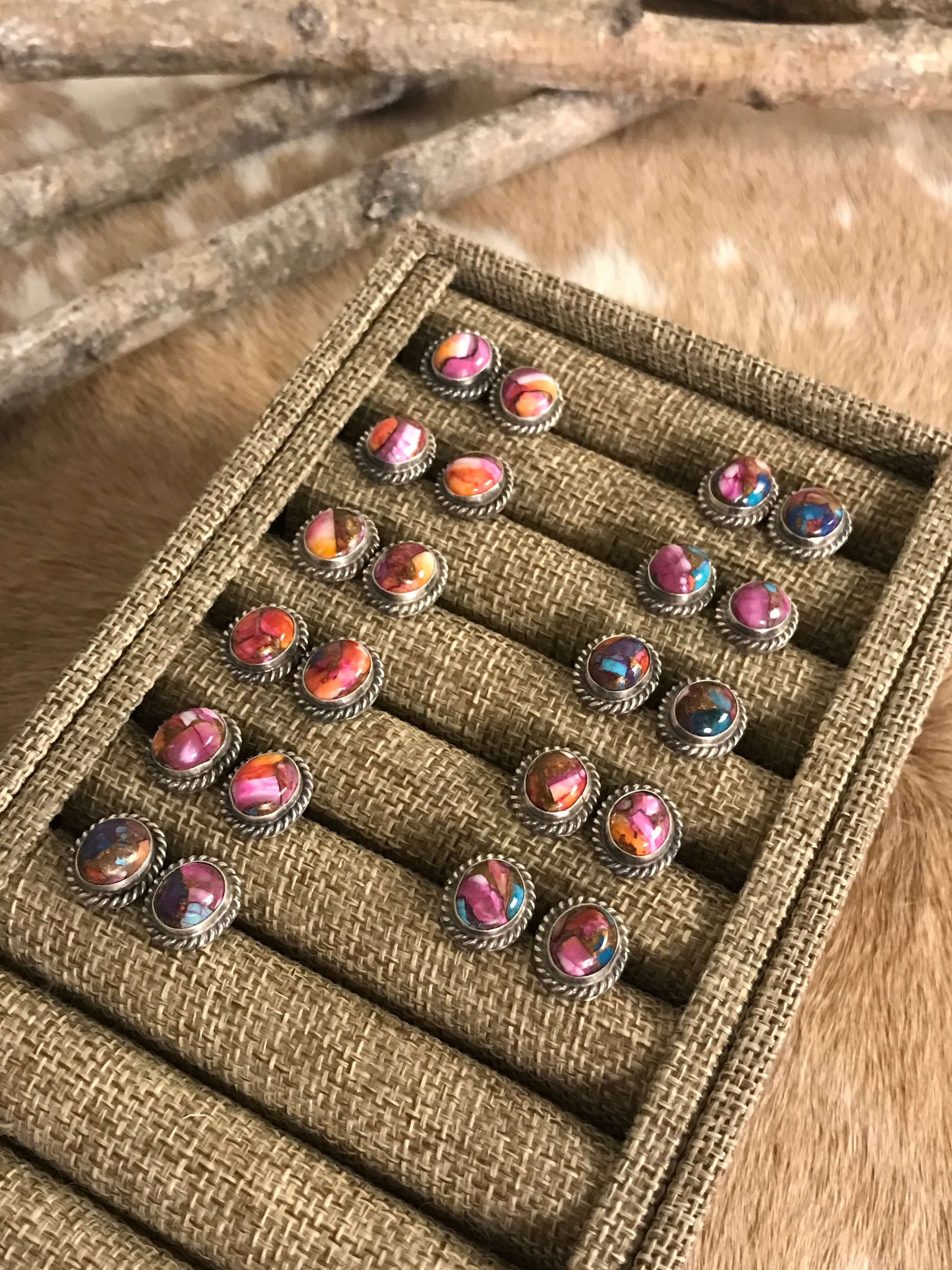 The Victory Dahlia Studs - Image 3