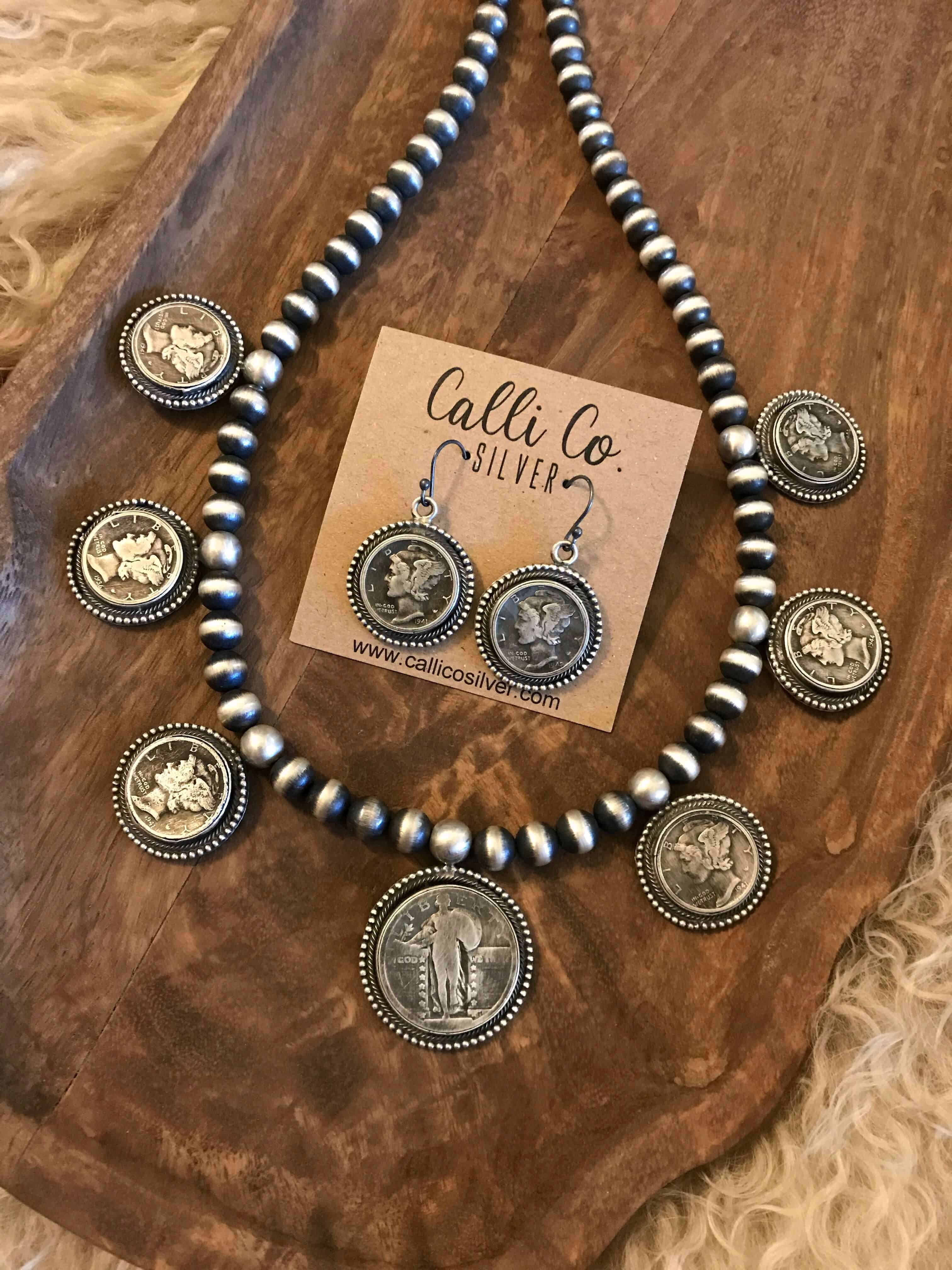The Vintage Coin Statement Necklace