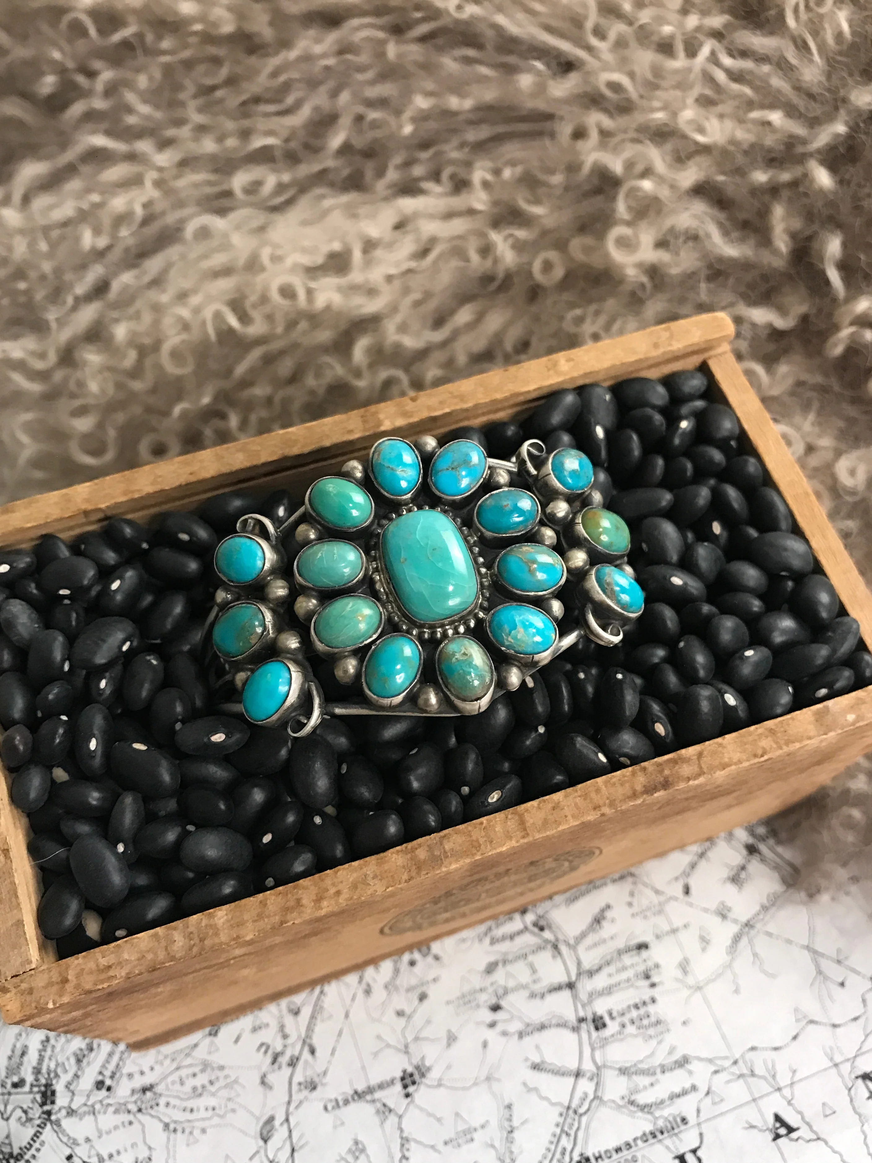 The Wacey Turquoise Cuff