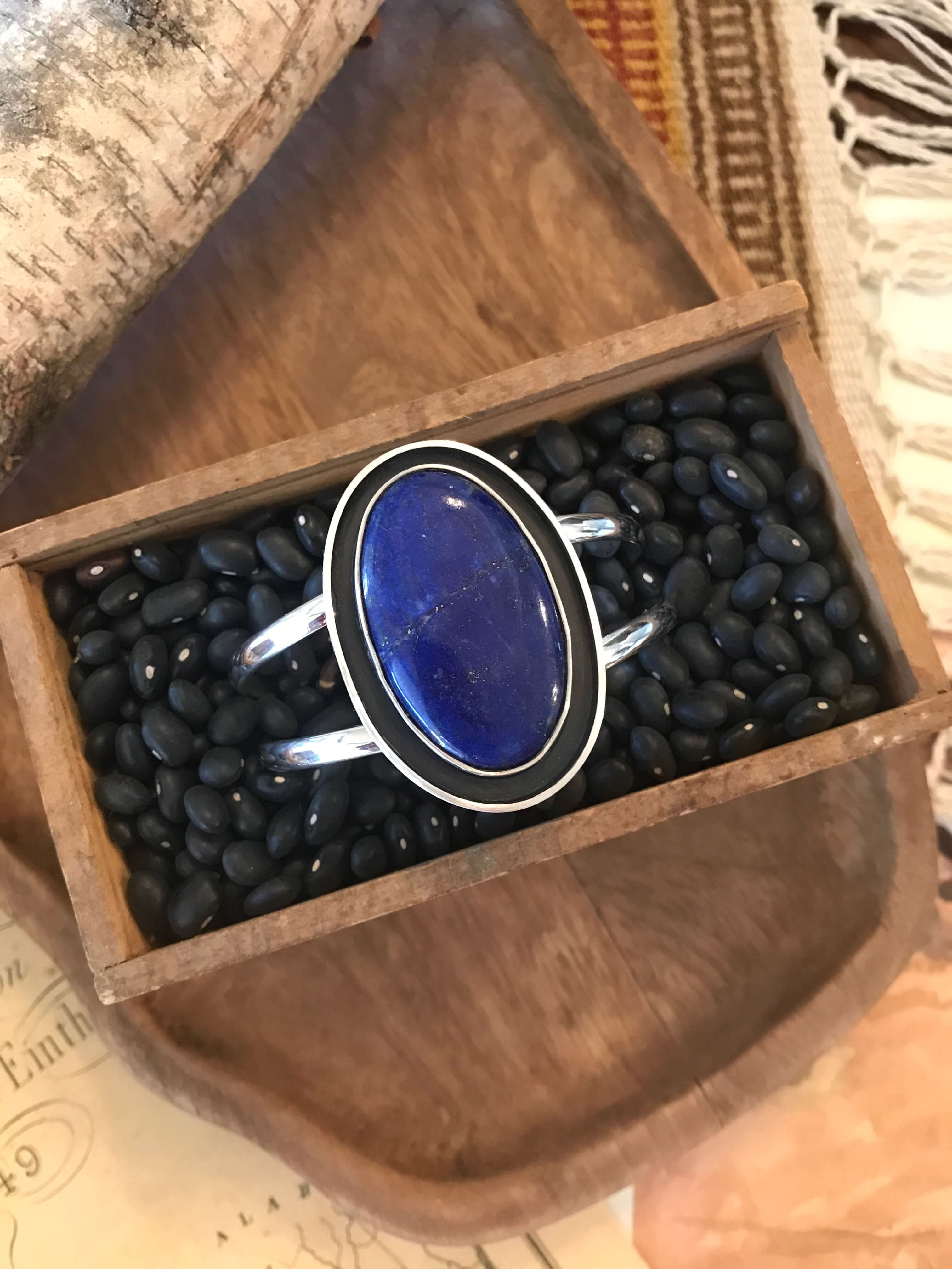 The Walker Lapis Cuff, 5 - Image 4