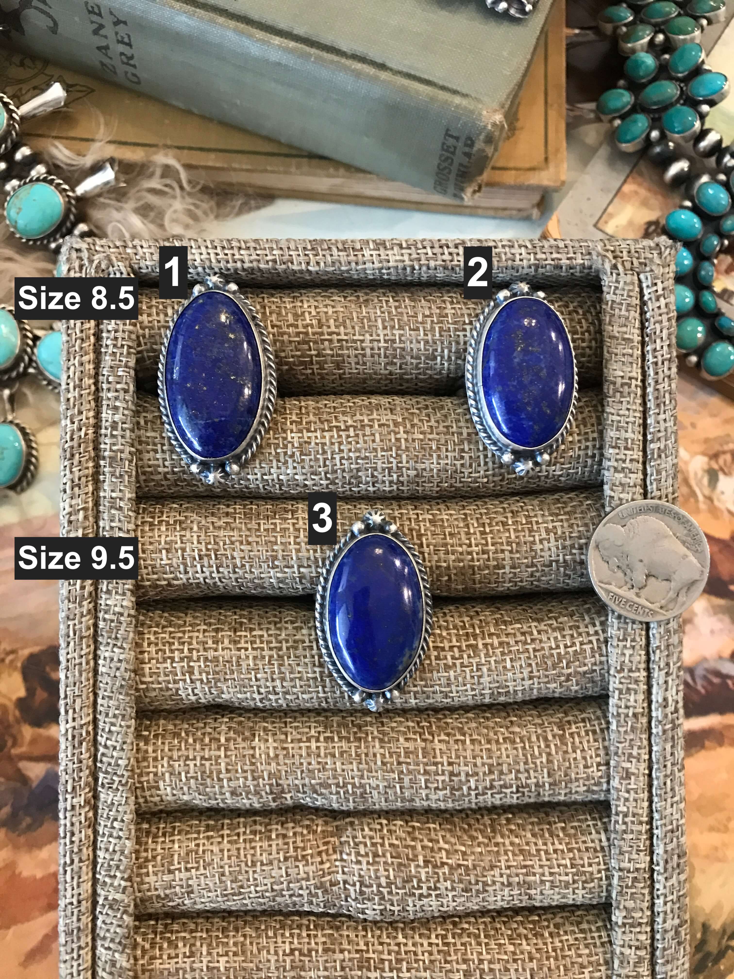 The Ward Rings in Lapis - Image 3