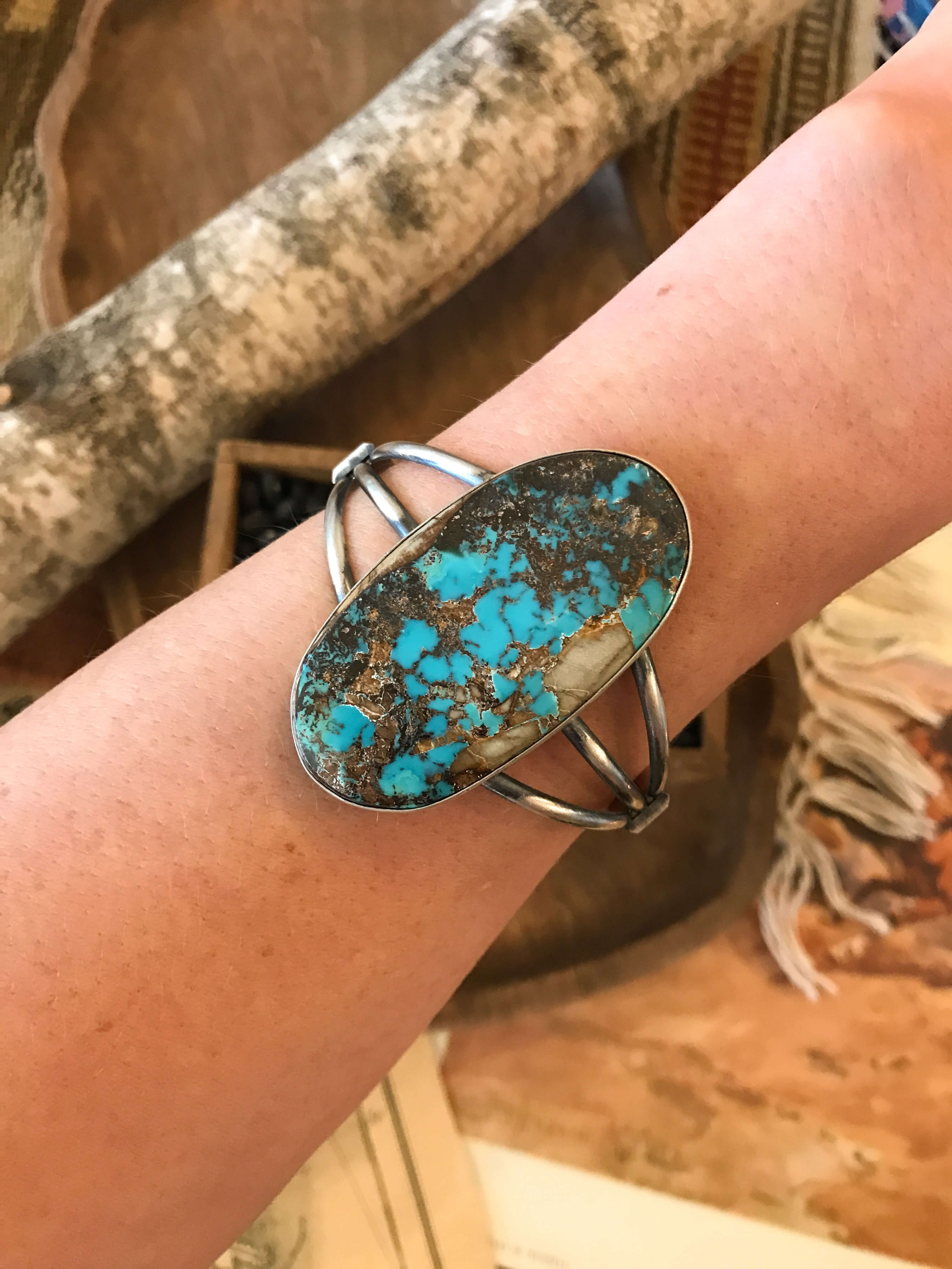 The Wenatchee Turquoise Cuff - Image 2
