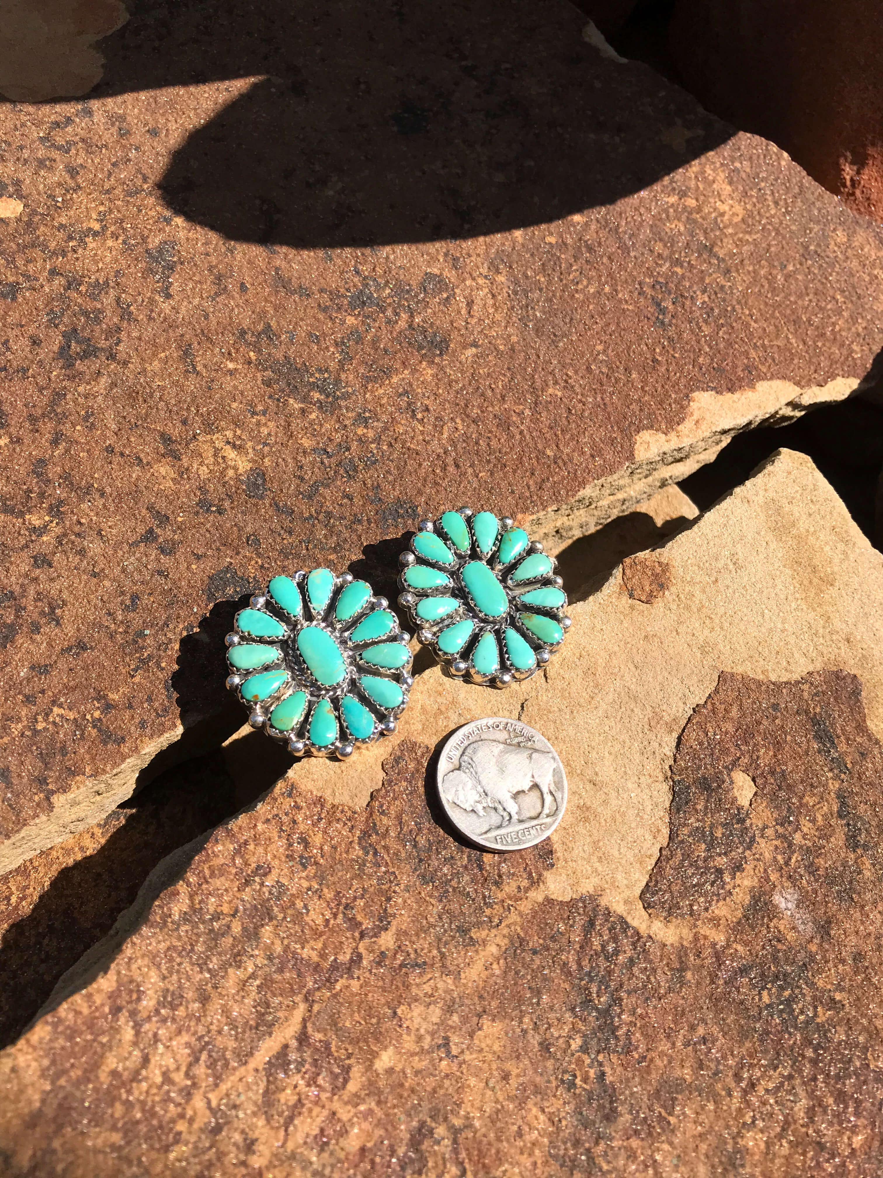 The Western Skies Cluster Earrings, 10 - Image 4