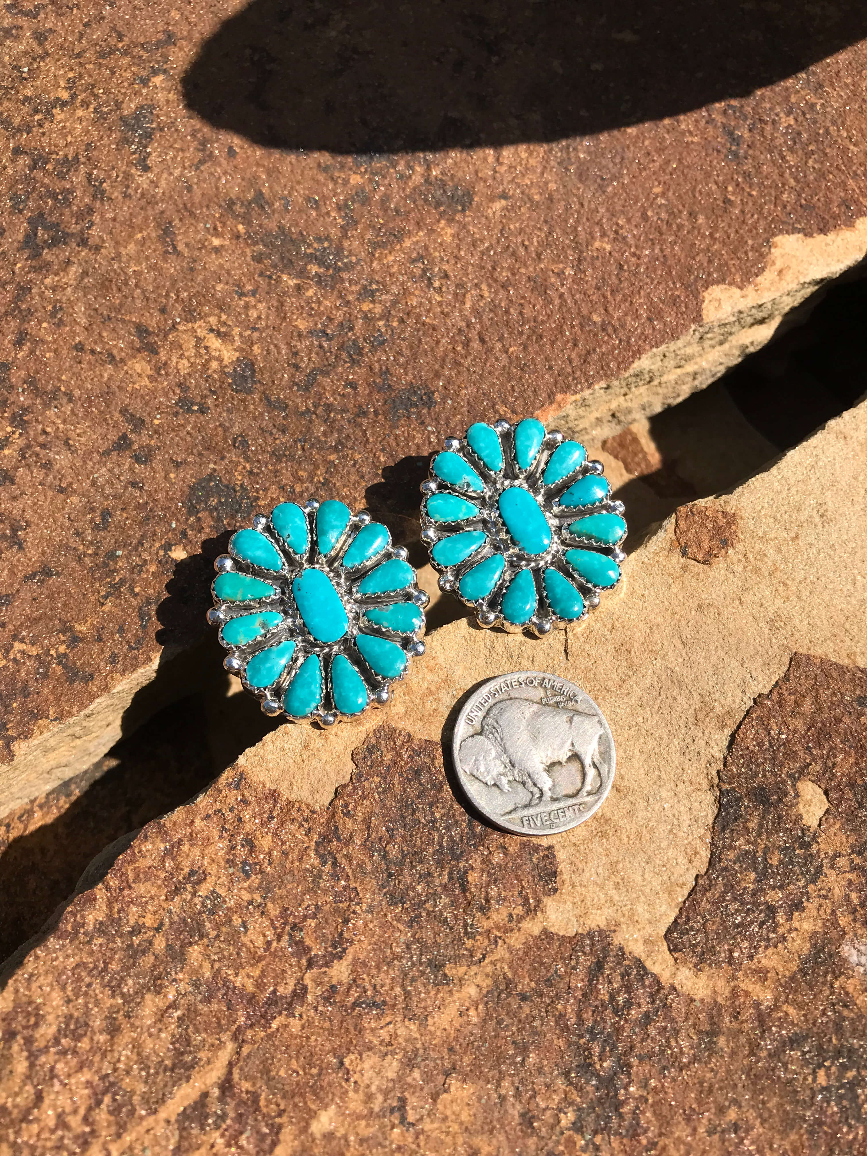 The Western Skies Cluster Earrings, 9 - Image 2