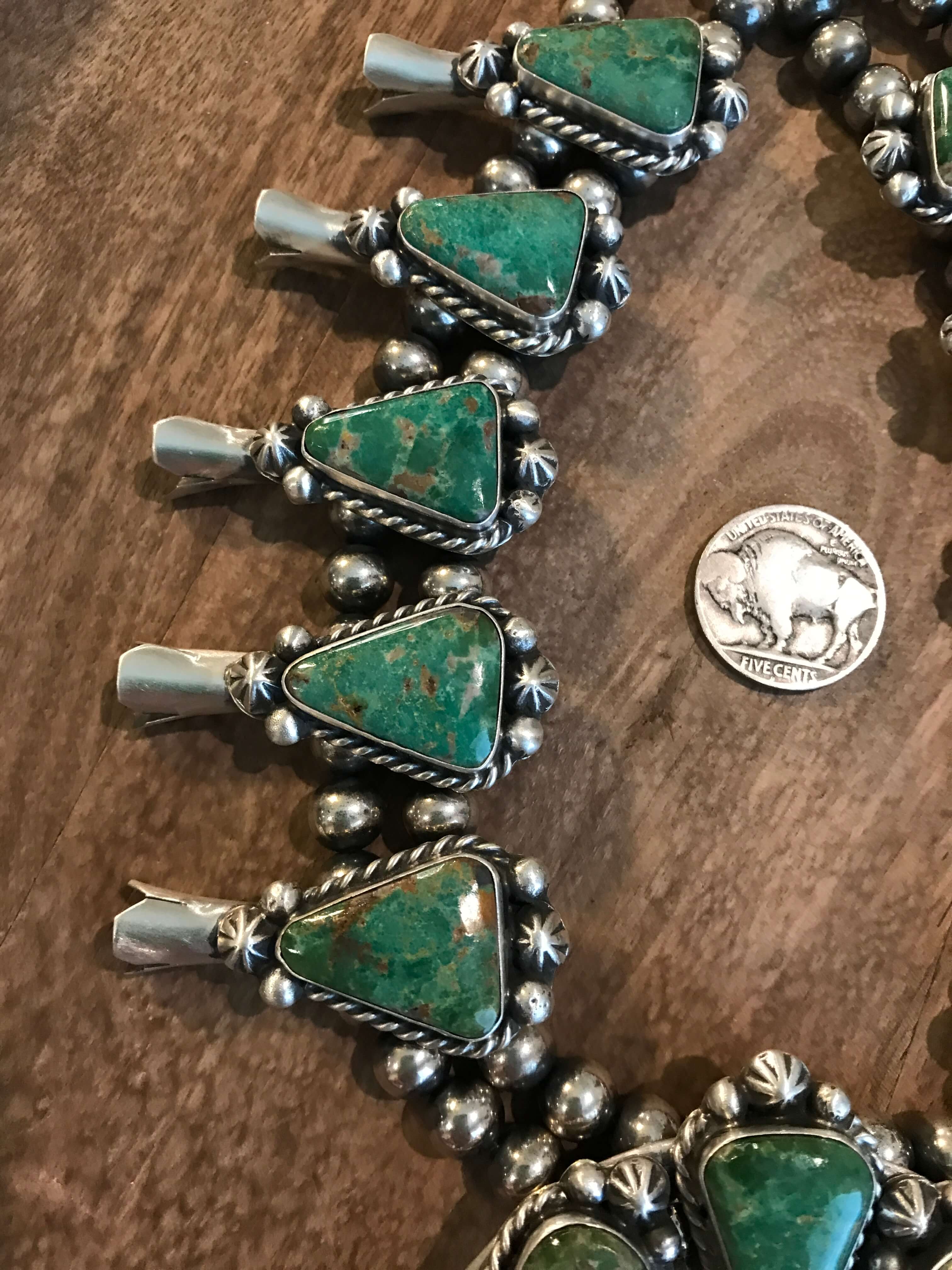 The Westward Squash Blossom Necklace Set - Image 7