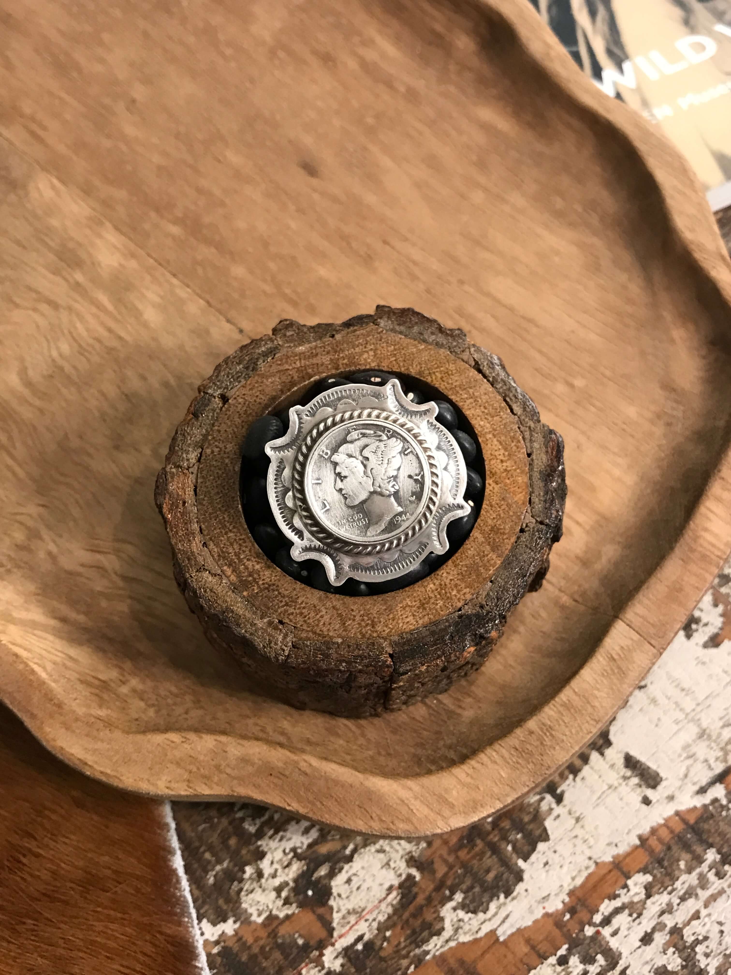 The Whitley Dime Ring, Sz 5.5 - Image 5