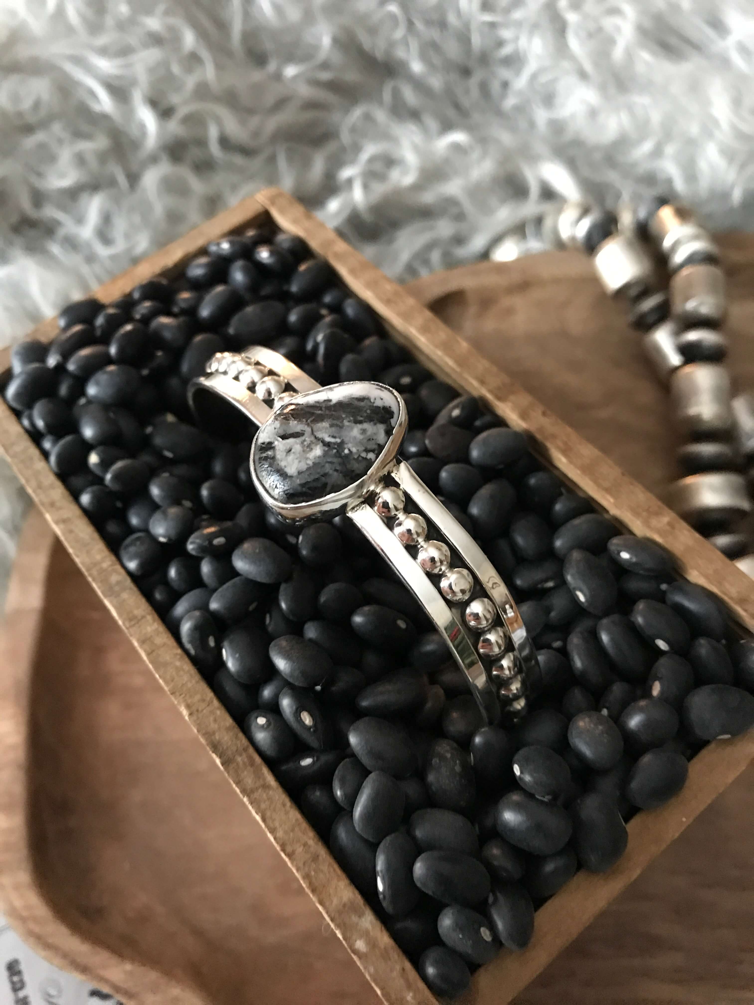 The Winter White Buffalo Cuff, 4 - Image 2