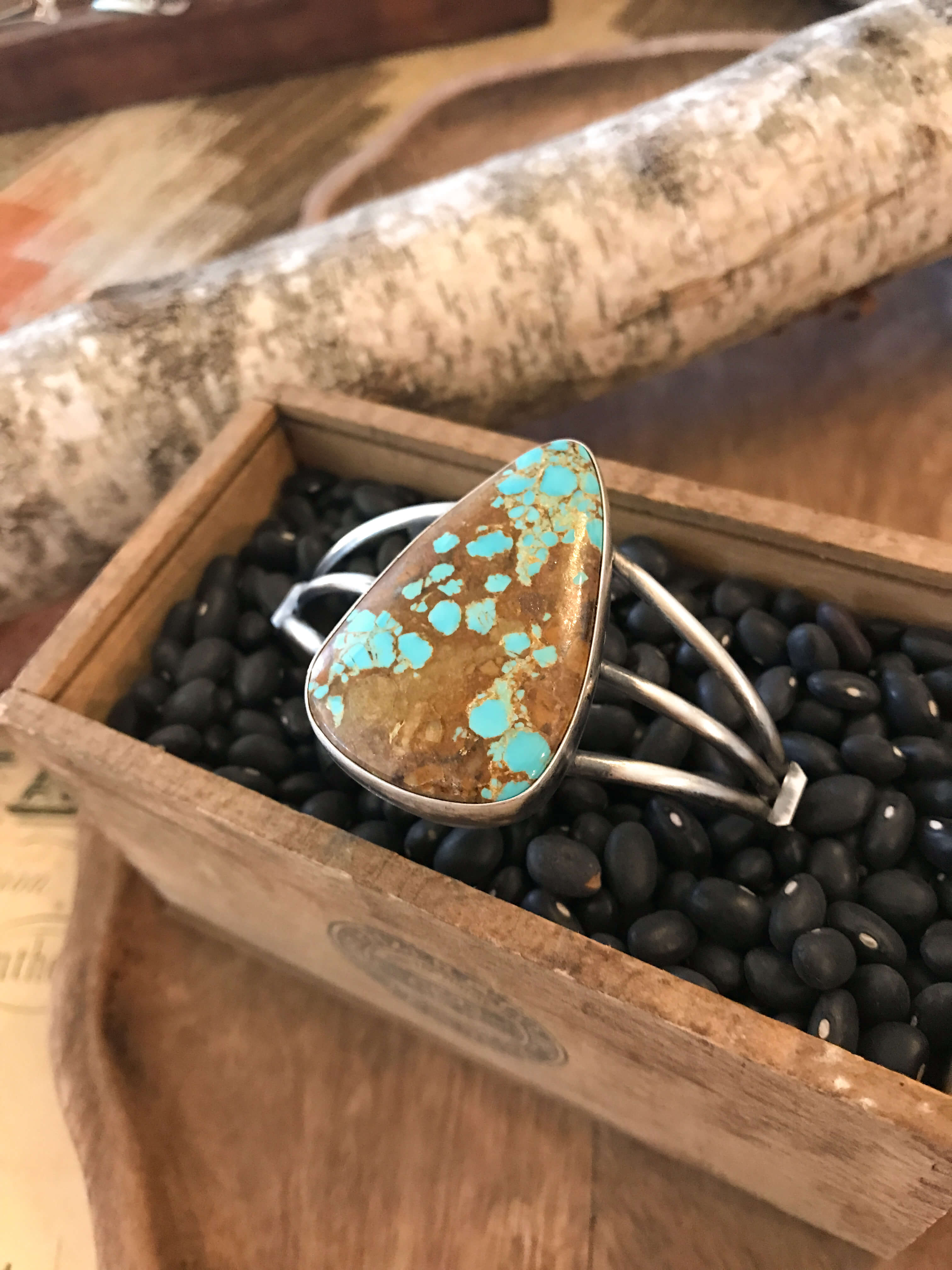 The Woodland Turquoise Cuff - Image 3