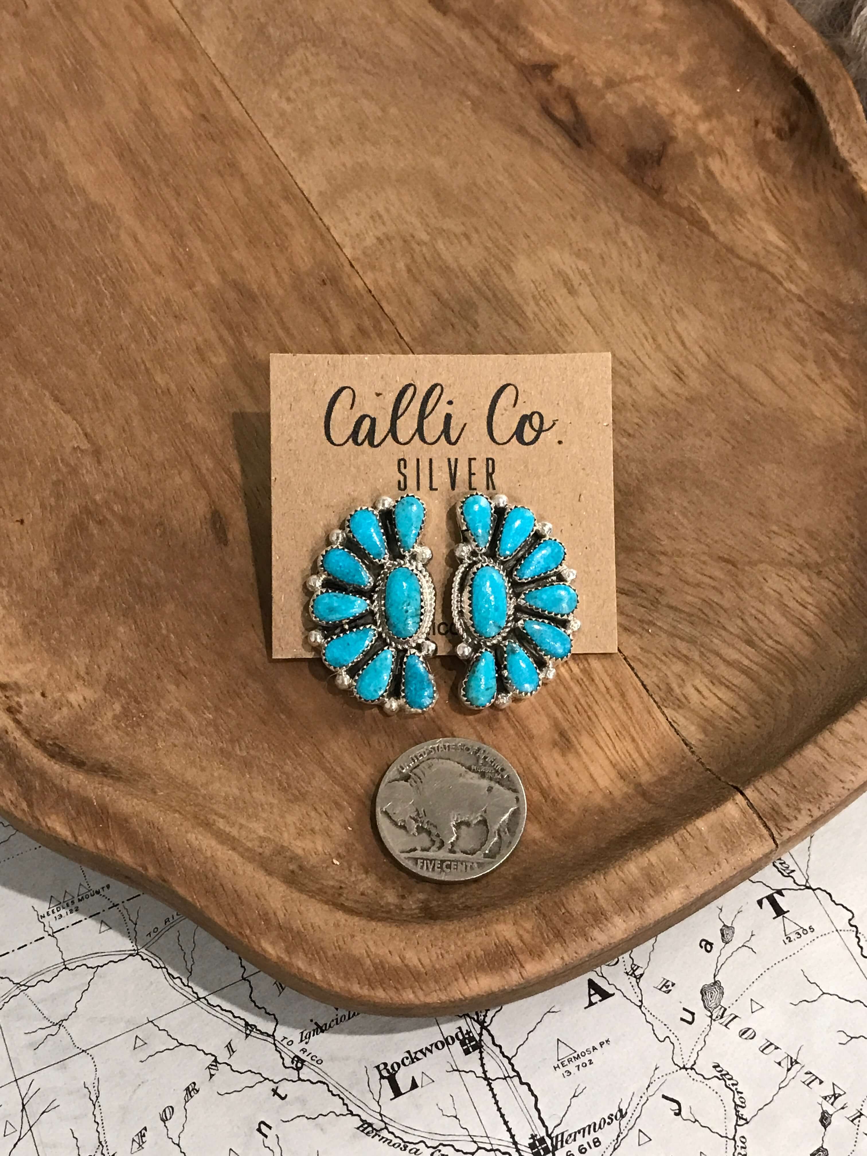 The Woodson Half Cluster Earrings, 8 - Image 2