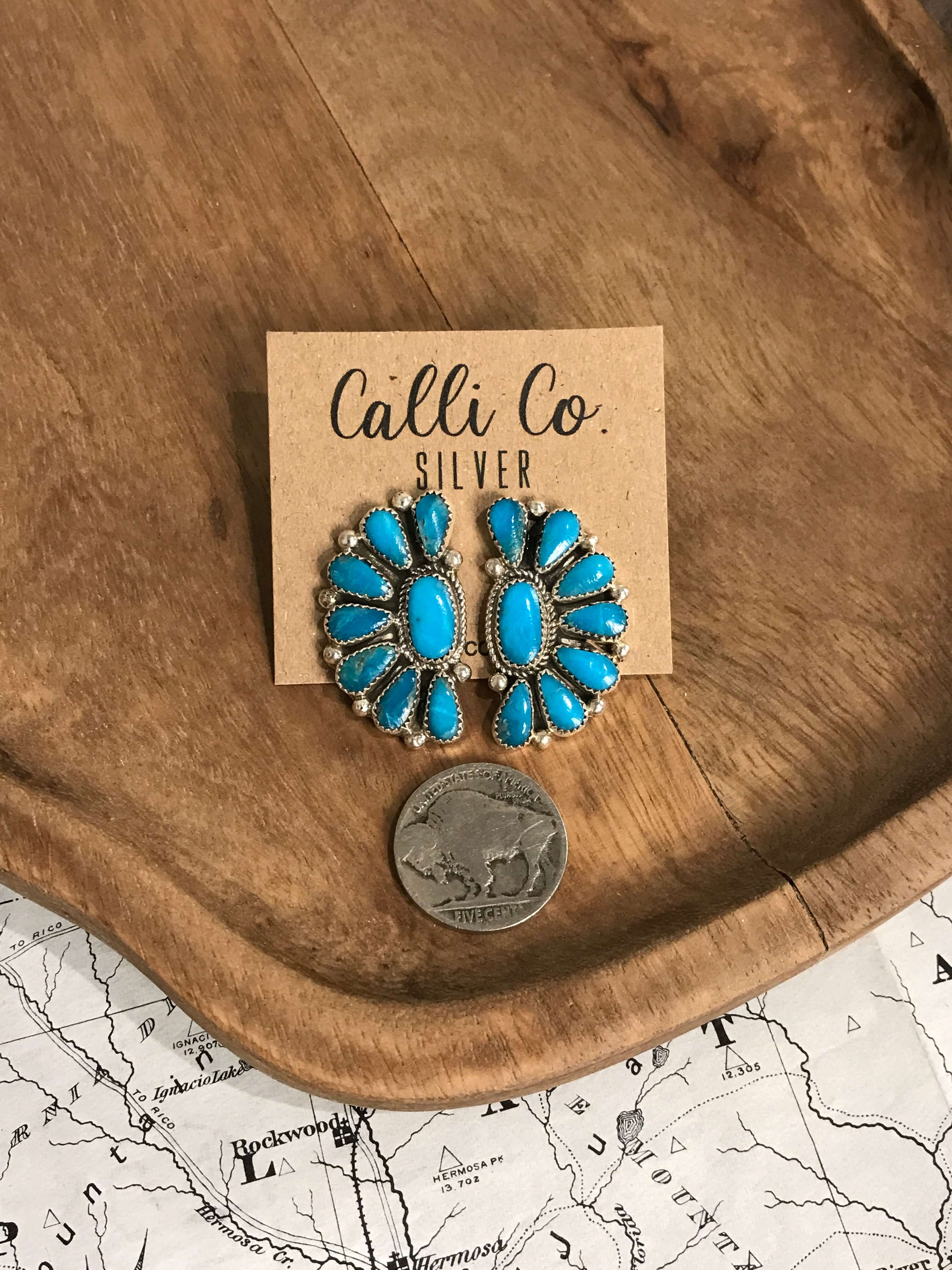 The Woodson Half Cluster Earrings, 9 - Image 2